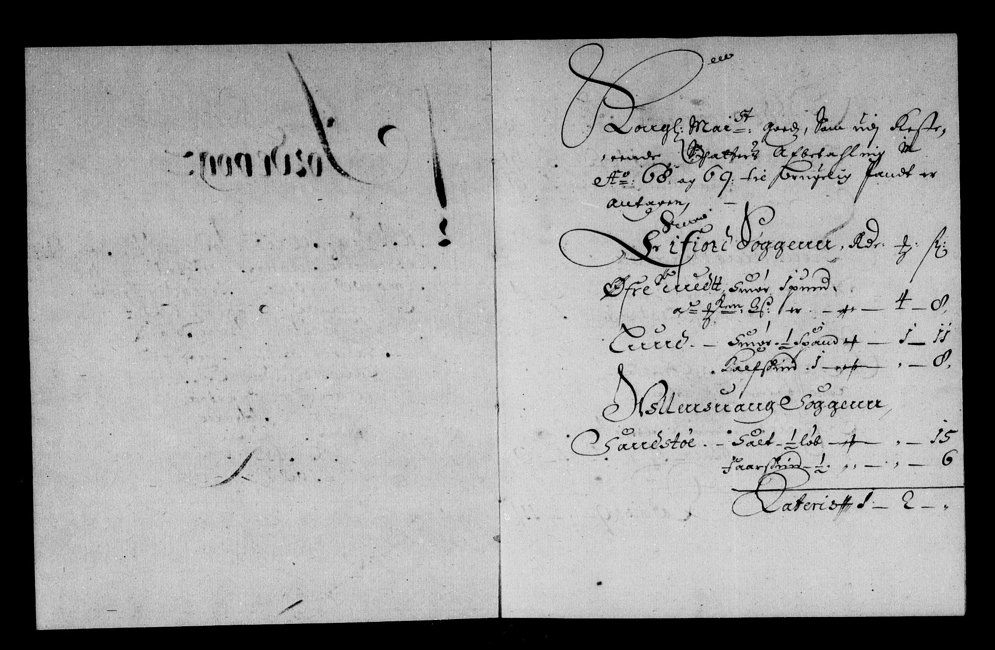 Rentekammeret inntil 1814, Reviderte regnskaper, Stiftamtstueregnskaper, Bergen stiftamt, AV/RA-EA-6043/R/Rc/L0085: Bergen stiftamt, 1685-1687