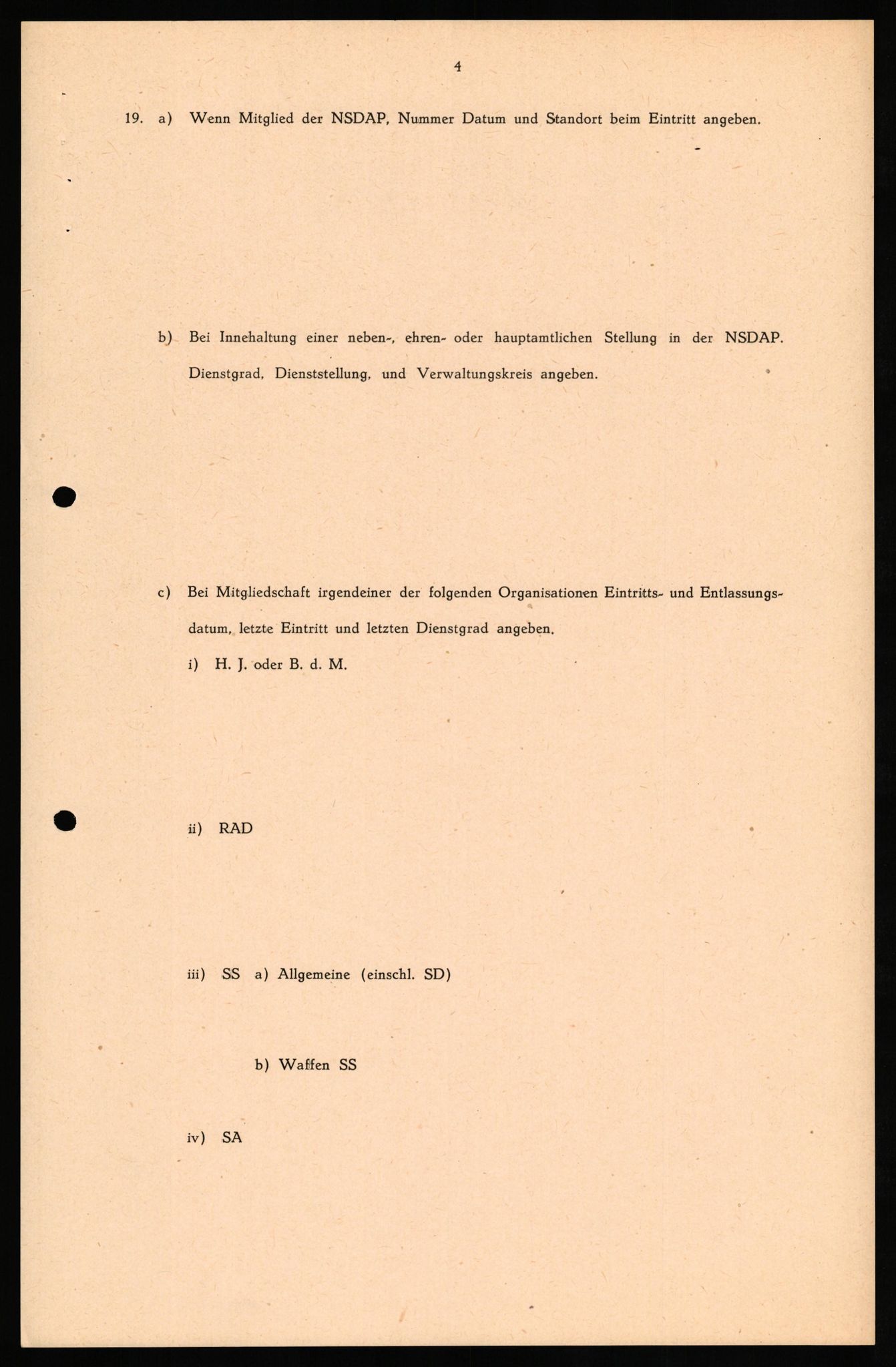 Forsvaret, Forsvarets overkommando II, AV/RA-RAFA-3915/D/Db/L0030: CI Questionaires. Tyske okkupasjonsstyrker i Norge. Tyskere., 1945-1946, p. 321