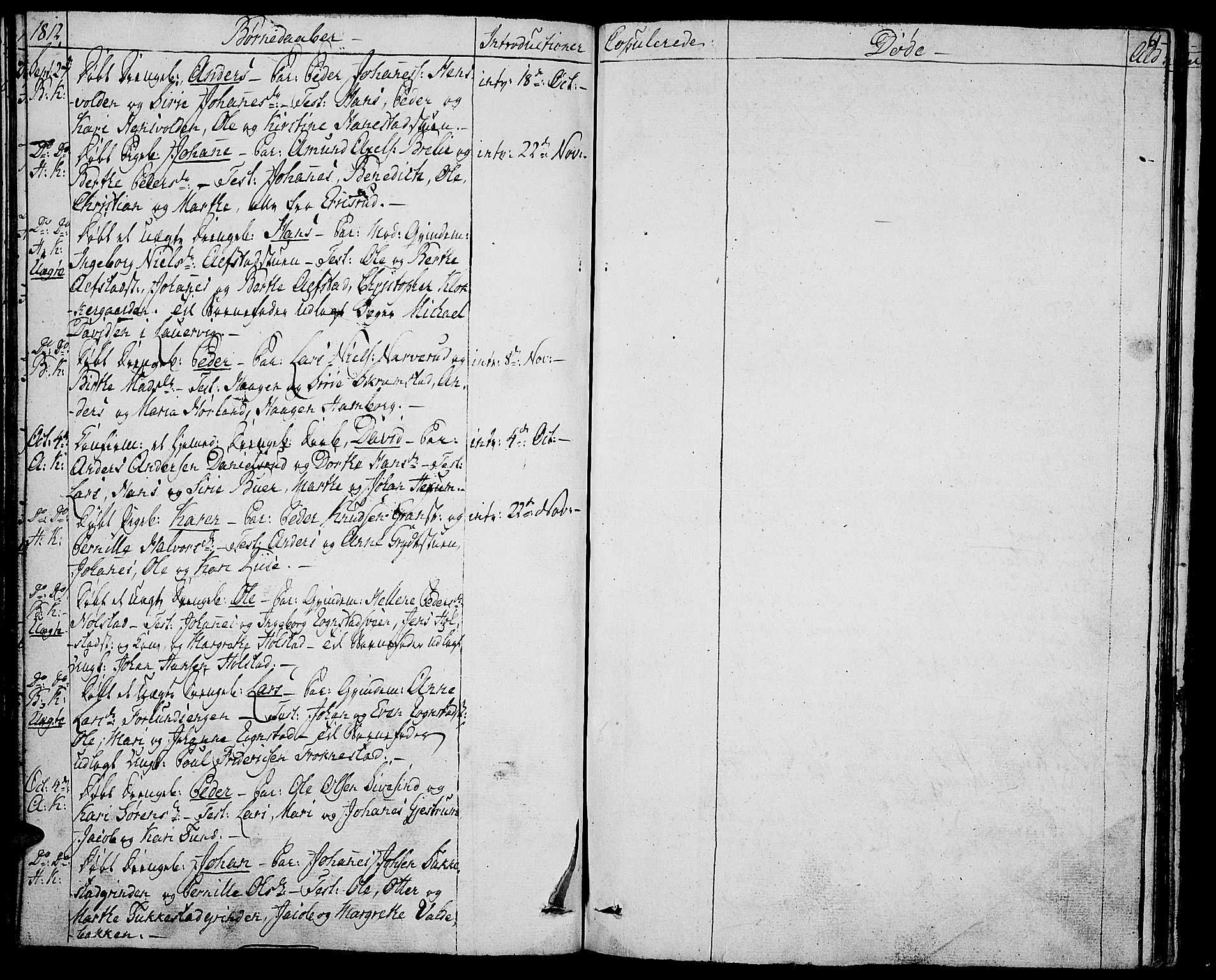 Toten prestekontor, AV/SAH-PREST-102/H/Ha/Haa/L0008: Parish register (official) no. 8, 1809-1814, p. 61