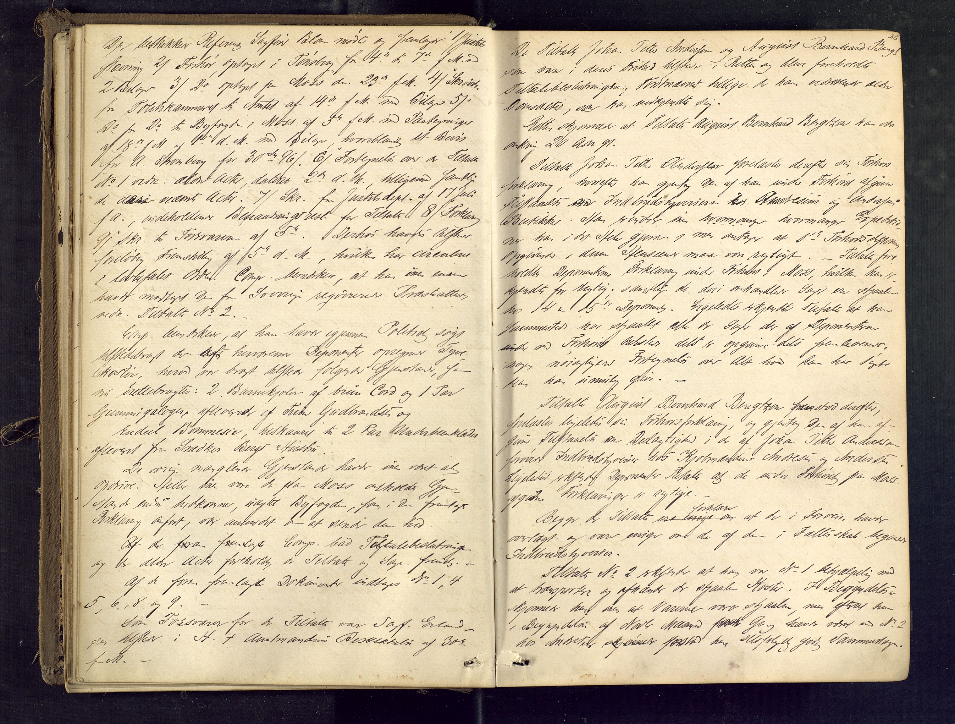 Tønsberg byfogd, AV/SAKO-A-224/F/Fb/L0008: Ekstrarettsprotokoll, 1874-1878, p. 25b-26a