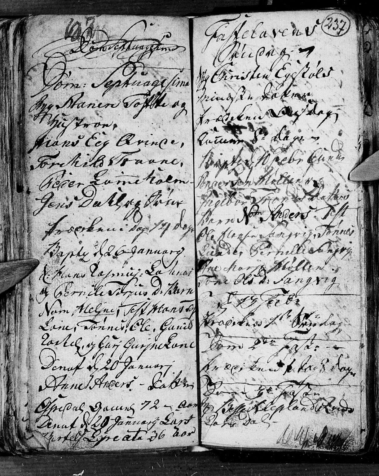 Søgne sokneprestkontor, SAK/1111-0037/F/Fb/Fbb/L0001: Parish register (copy) no. B 1, 1779-1802, p. 237