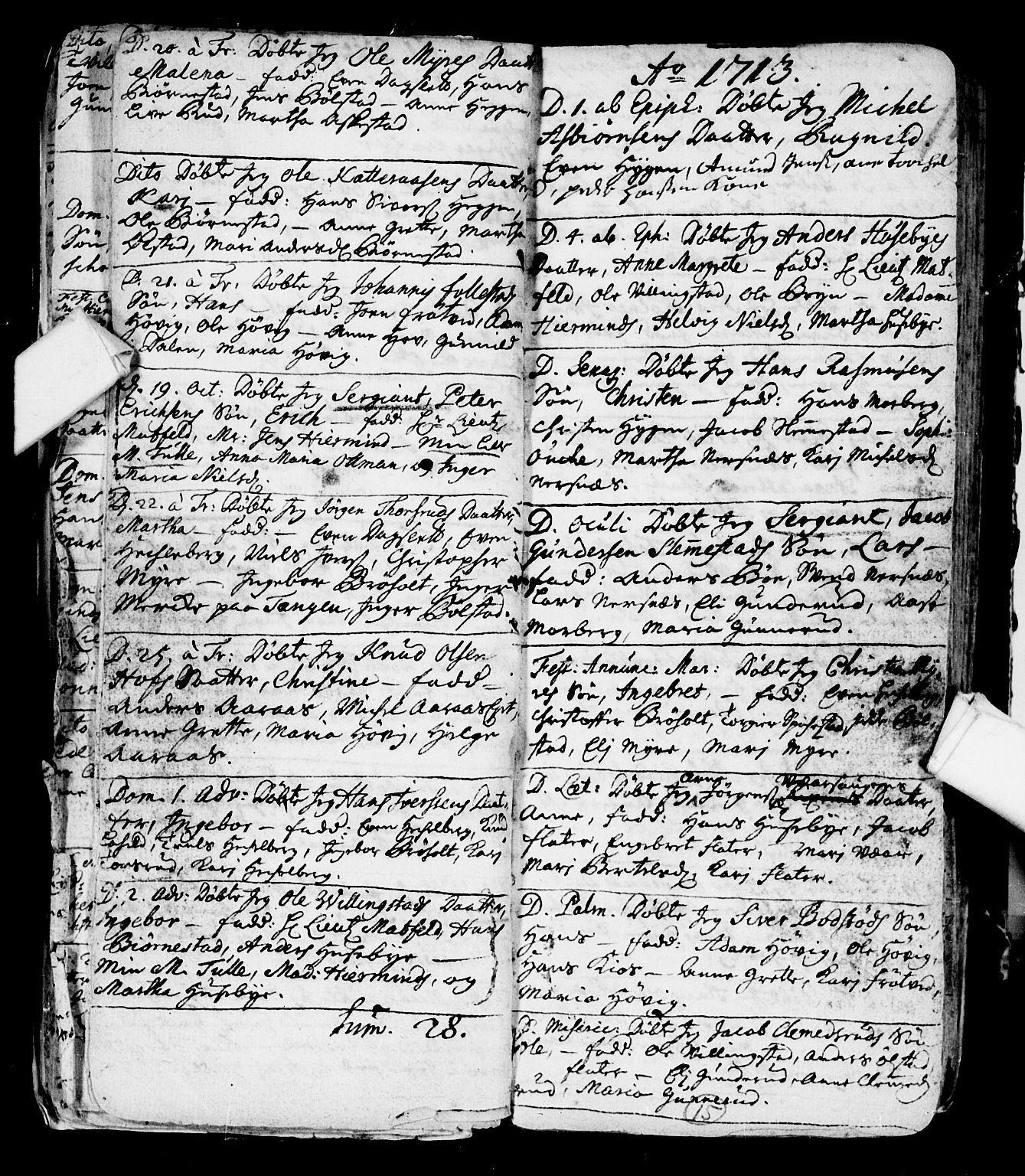 Røyken kirkebøker, AV/SAKO-A-241/F/Fa/L0001: Parish register (official) no. 1, 1701-1730, p. 15