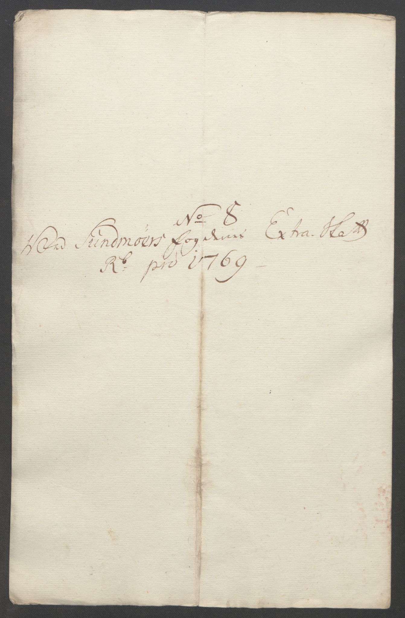 Rentekammeret inntil 1814, Reviderte regnskaper, Fogderegnskap, RA/EA-4092/R54/L3645: Ekstraskatten Sunnmøre, 1762-1772, p. 169