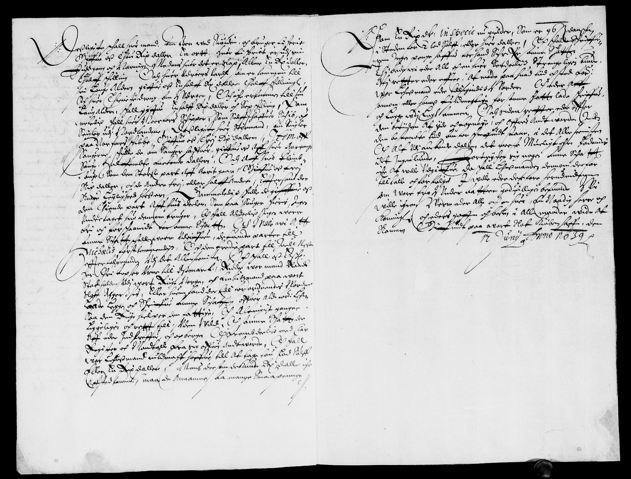 Rentekammeret inntil 1814, Reviderte regnskaper, Lensregnskaper, AV/RA-EA-5023/R/Rb/Rbl/L0007: Brunla len, 1637-1641