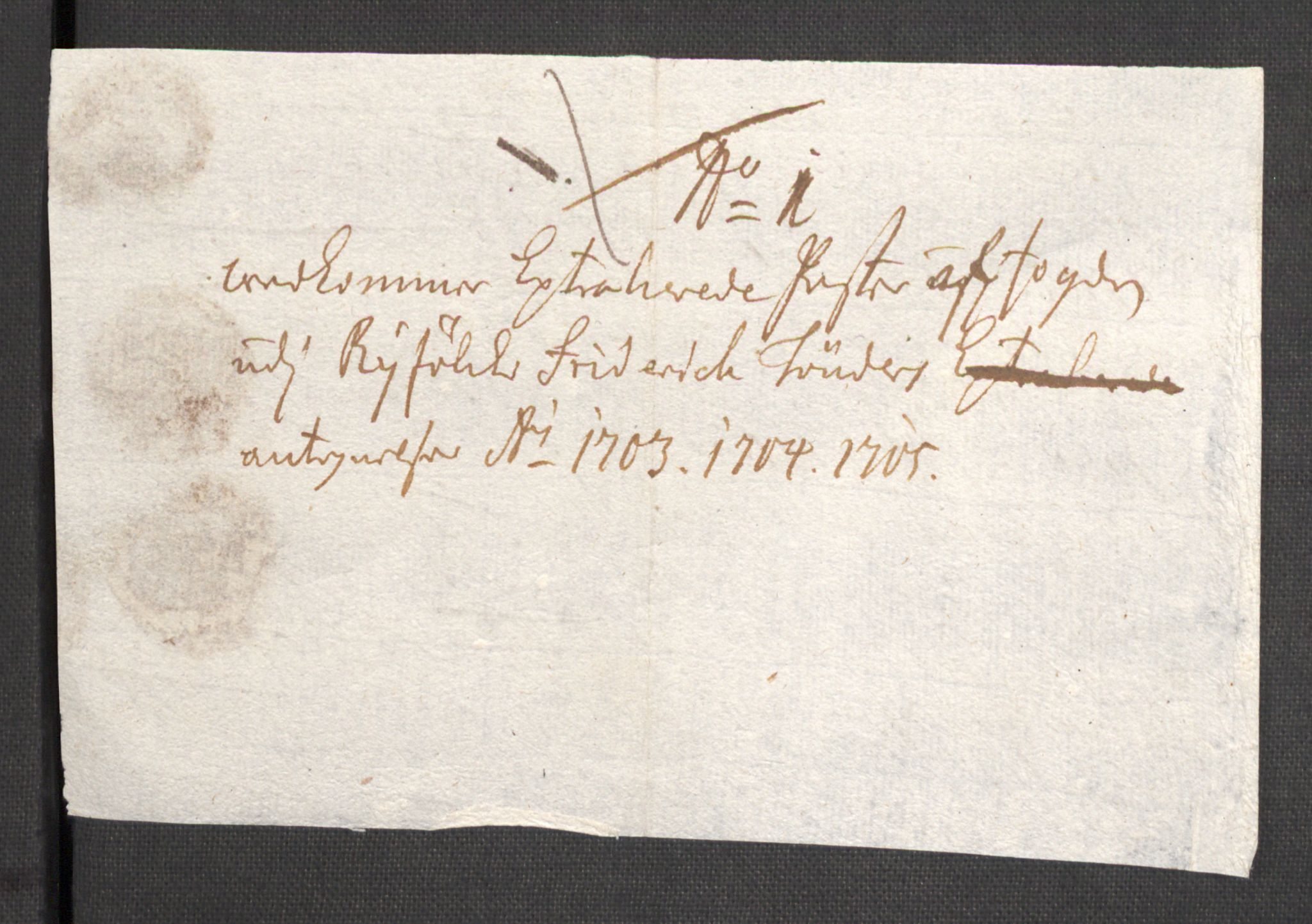 Rentekammeret inntil 1814, Reviderte regnskaper, Fogderegnskap, AV/RA-EA-4092/R47/L2860: Fogderegnskap Ryfylke, 1703-1705, p. 559