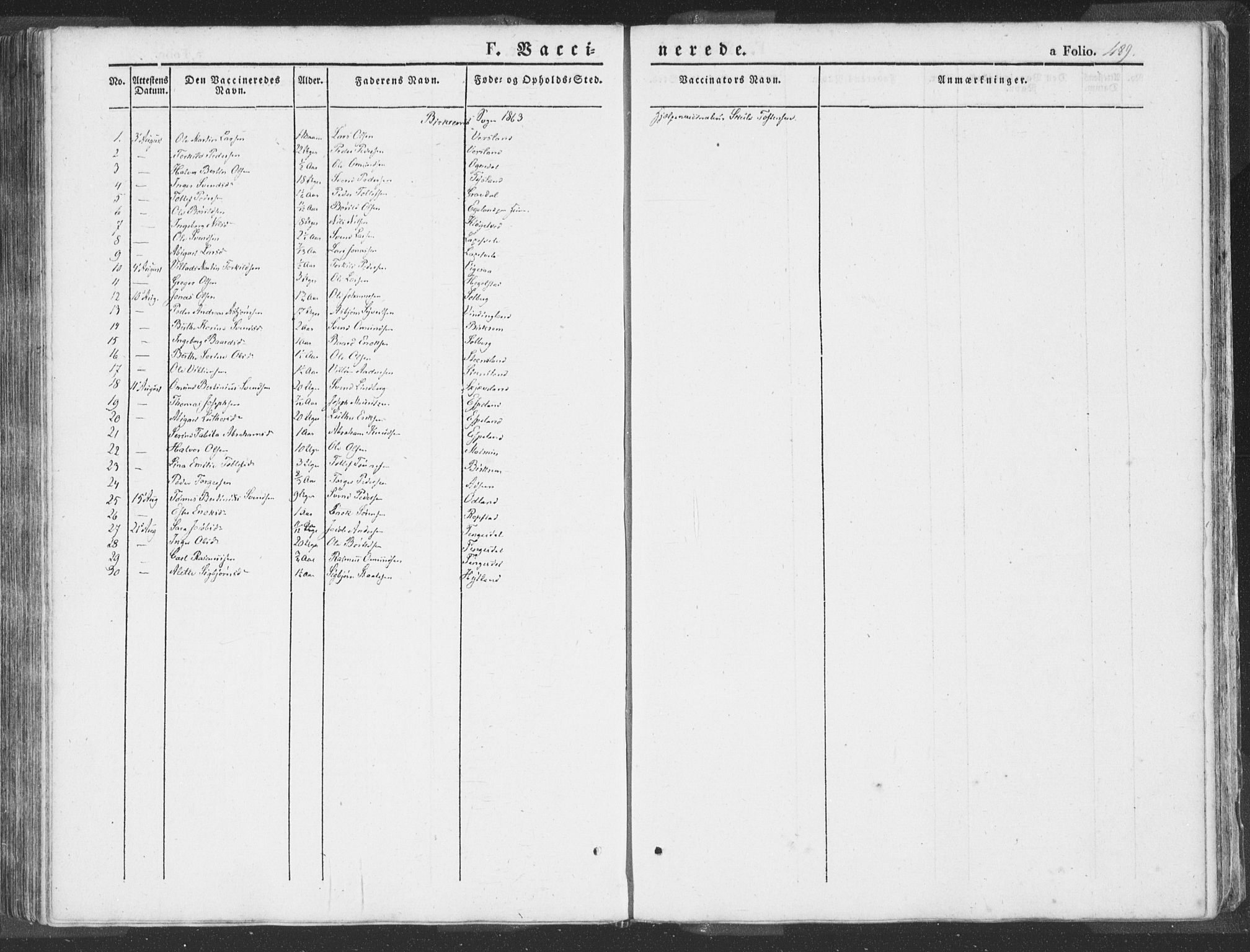 Helleland sokneprestkontor, AV/SAST-A-101810: Parish register (official) no. A 6.2, 1834-1863, p. 489