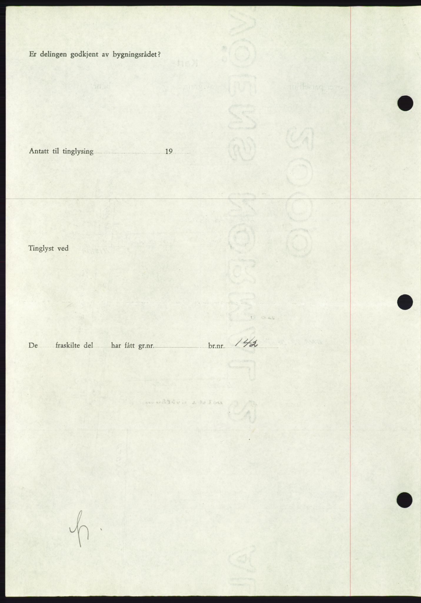 Søre Sunnmøre sorenskriveri, AV/SAT-A-4122/1/2/2C/L0104: Mortgage book no. 30A, 1956-1956, Diary no: : 2186/1956