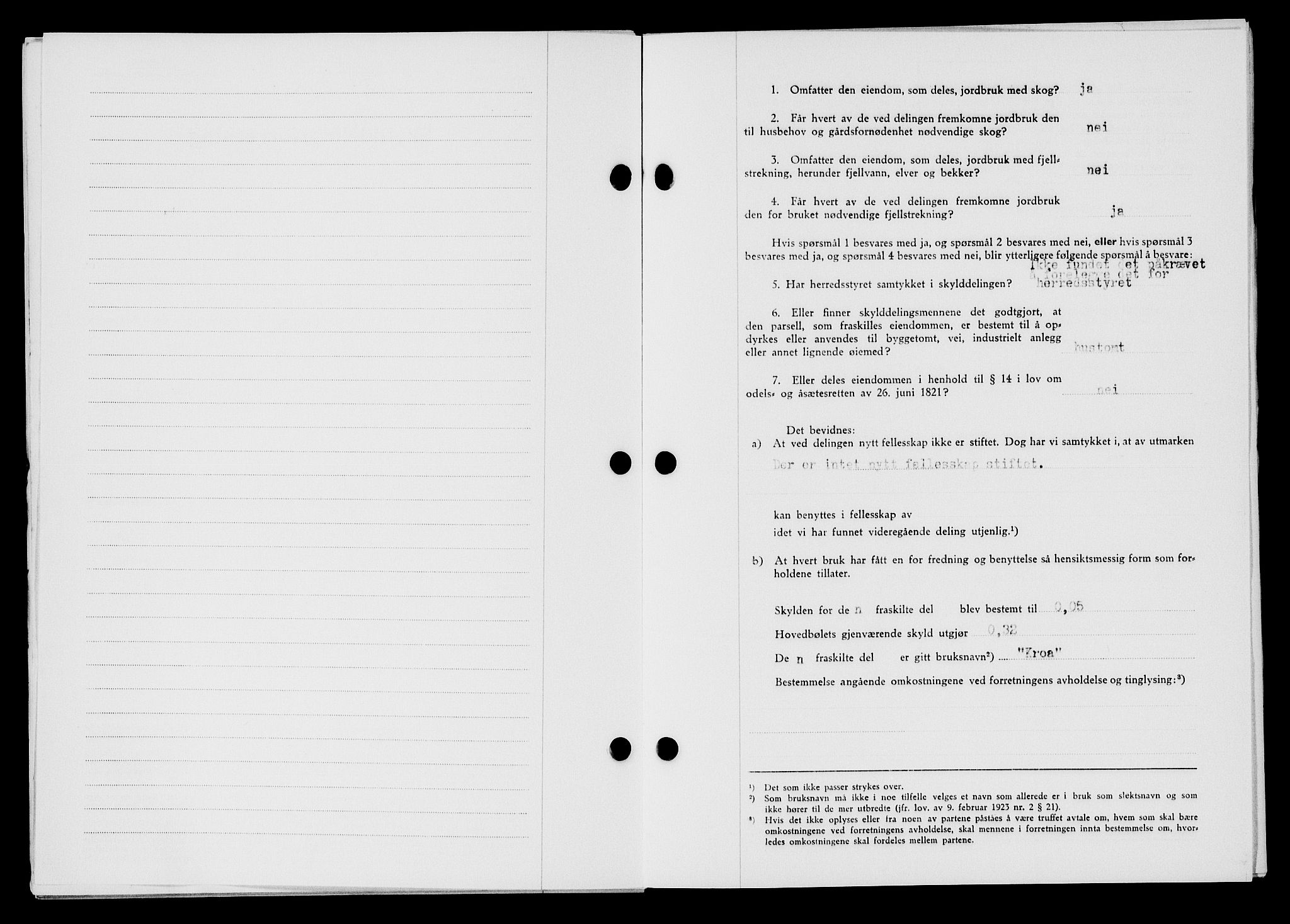 Flekkefjord sorenskriveri, AV/SAK-1221-0001/G/Gb/Gba/L0057: Mortgage book no. A-5, 1941-1942, Diary no: : 292/1942