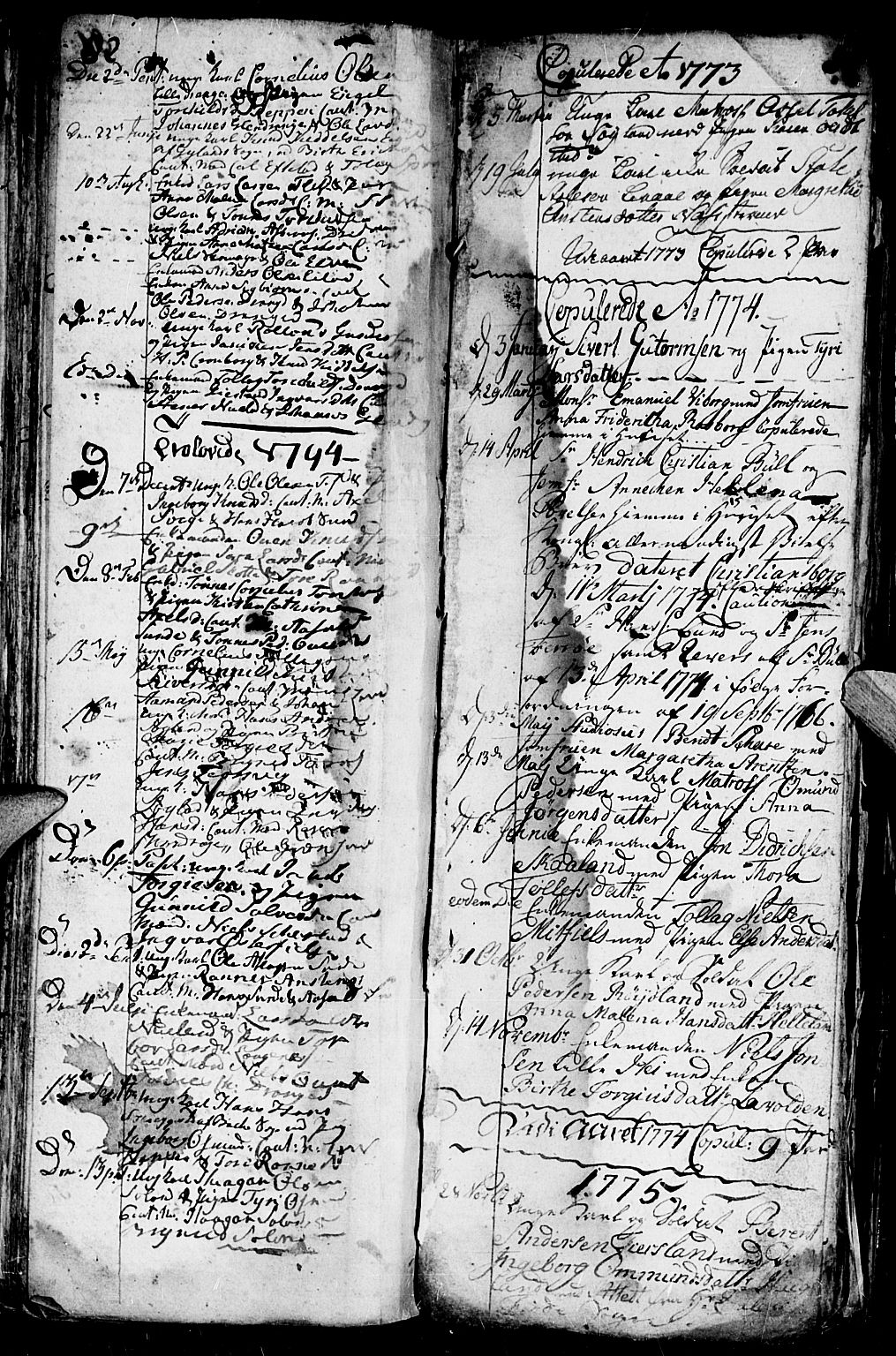 Flekkefjord sokneprestkontor, SAK/1111-0012/F/Fa/Fac/L0001: Parish register (official) no. A 1, 1773-1806, p. 82-83