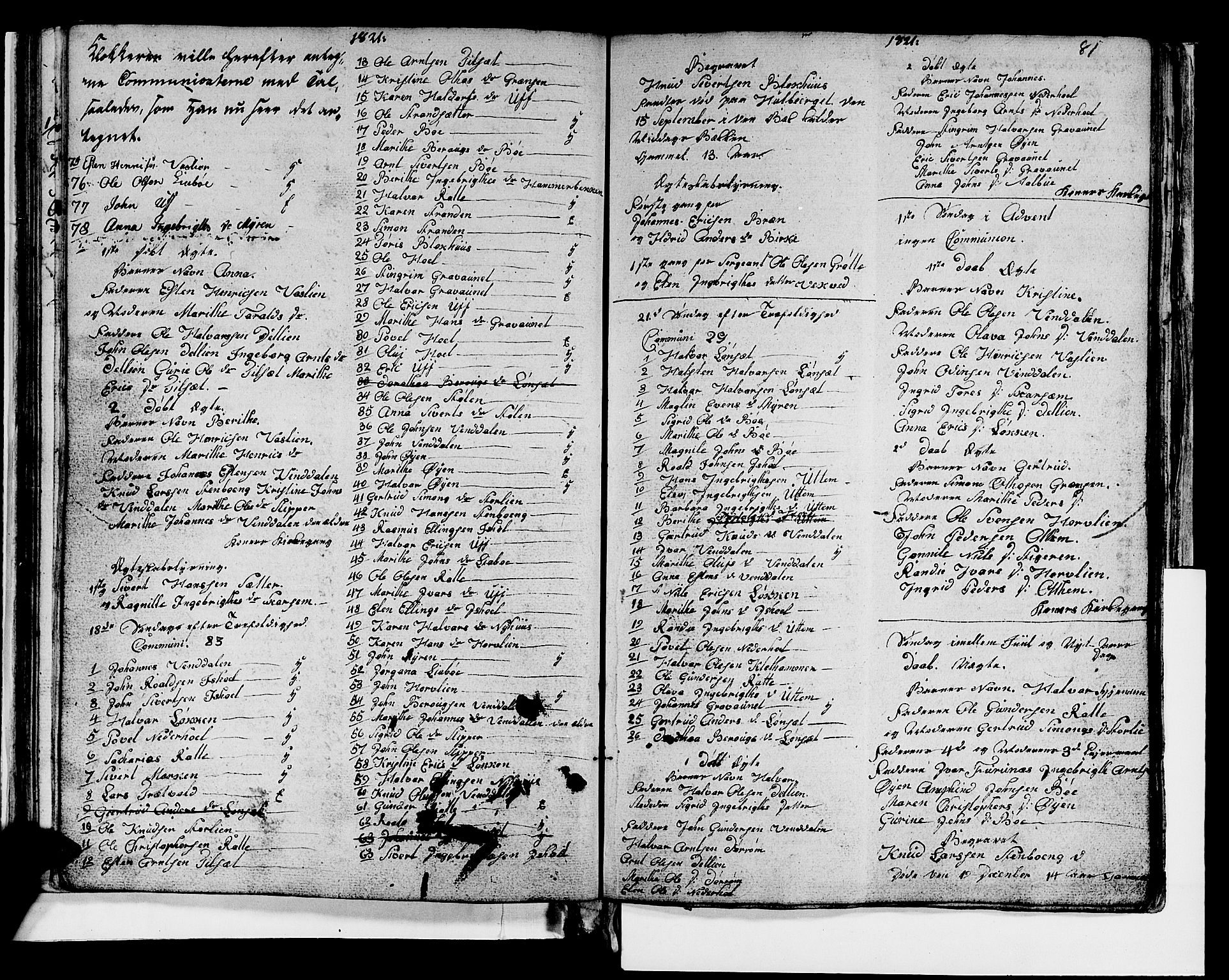 Ministerialprotokoller, klokkerbøker og fødselsregistre - Sør-Trøndelag, SAT/A-1456/679/L0921: Parish register (copy) no. 679C01, 1792-1840, p. 81