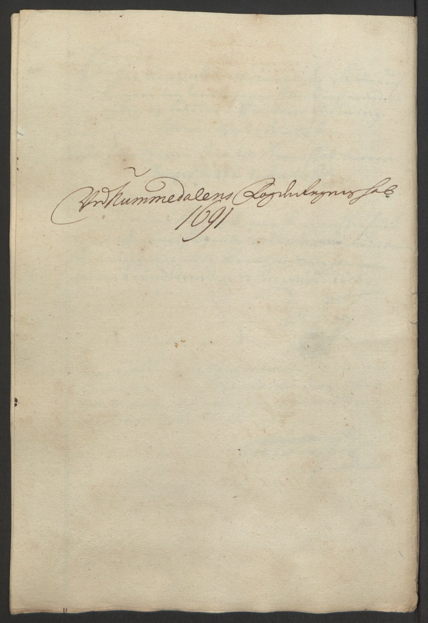 Rentekammeret inntil 1814, Reviderte regnskaper, Fogderegnskap, AV/RA-EA-4092/R64/L4423: Fogderegnskap Namdal, 1690-1691, p. 313