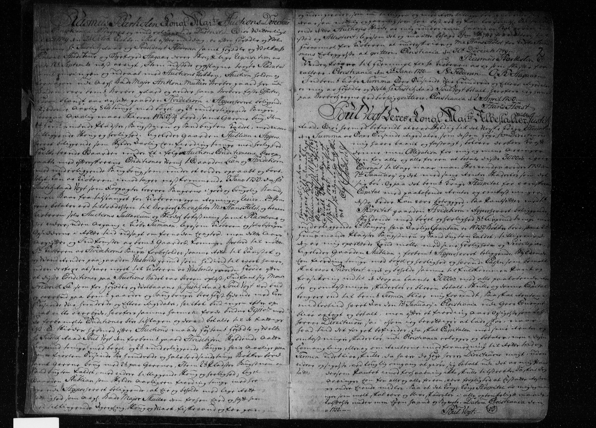 Aker sorenskriveri, AV/SAO-A-10895/G/Gb/Gba/L0003: Mortgage book no. I 3, 1750-1761, p. 2