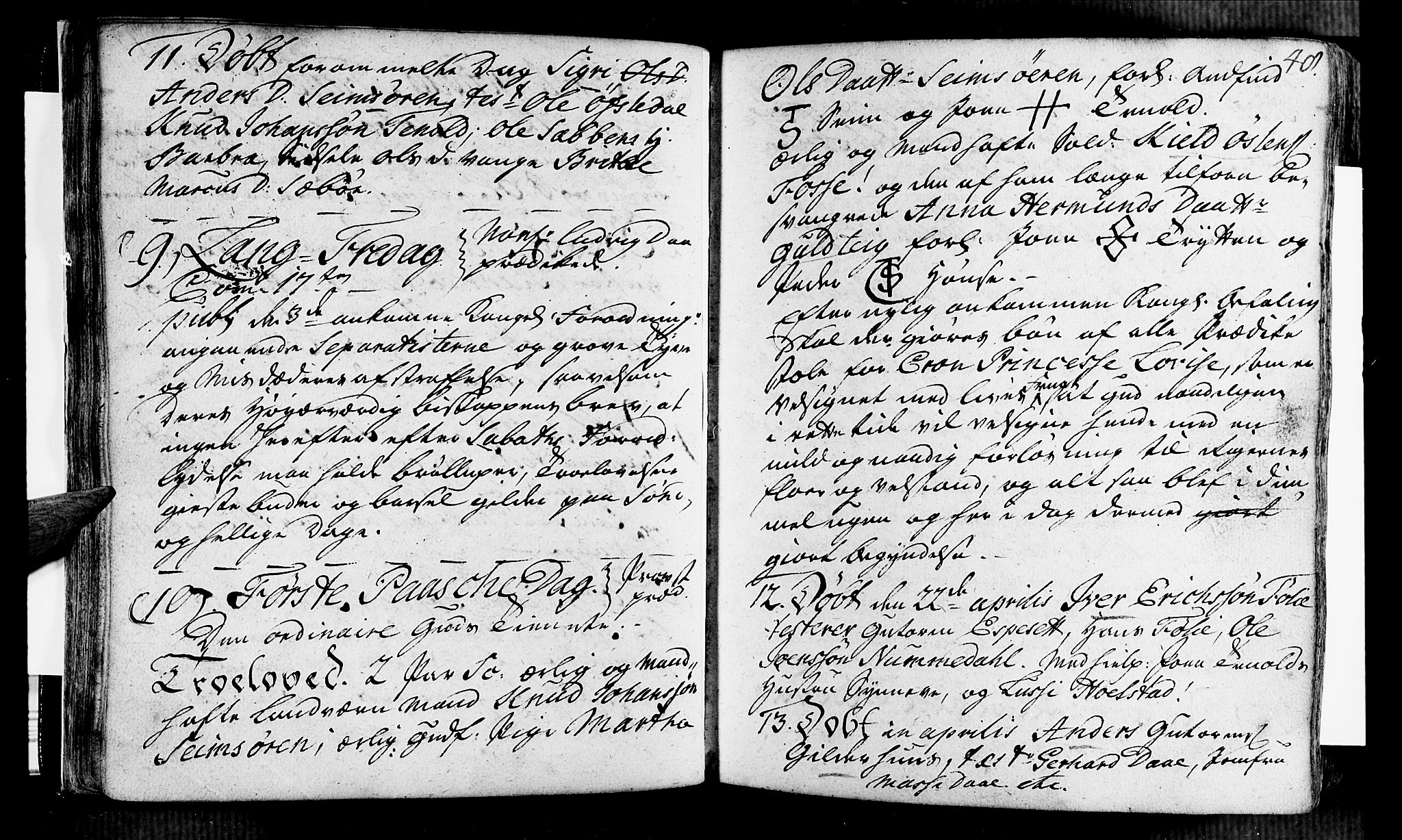 Vik sokneprestembete, SAB/A-81501: Parish register (official) no. A 2 /1, 1740-1757, p. 48