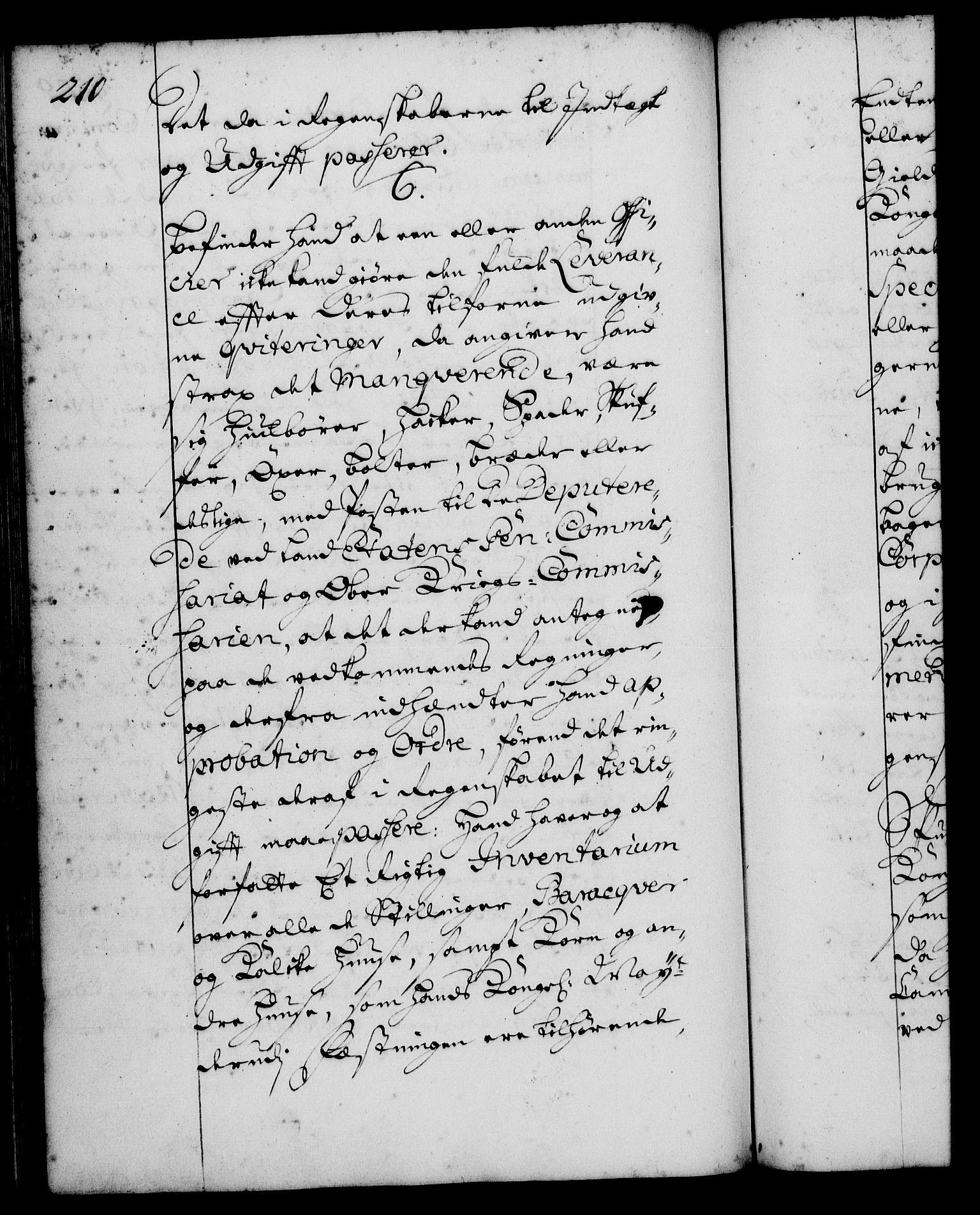 Rentekammeret, Kammerkanselliet, RA/EA-3111/G/Gg/Ggi/L0001: Norsk instruksjonsprotokoll med register (merket RK 53.34), 1720-1729, p. 210