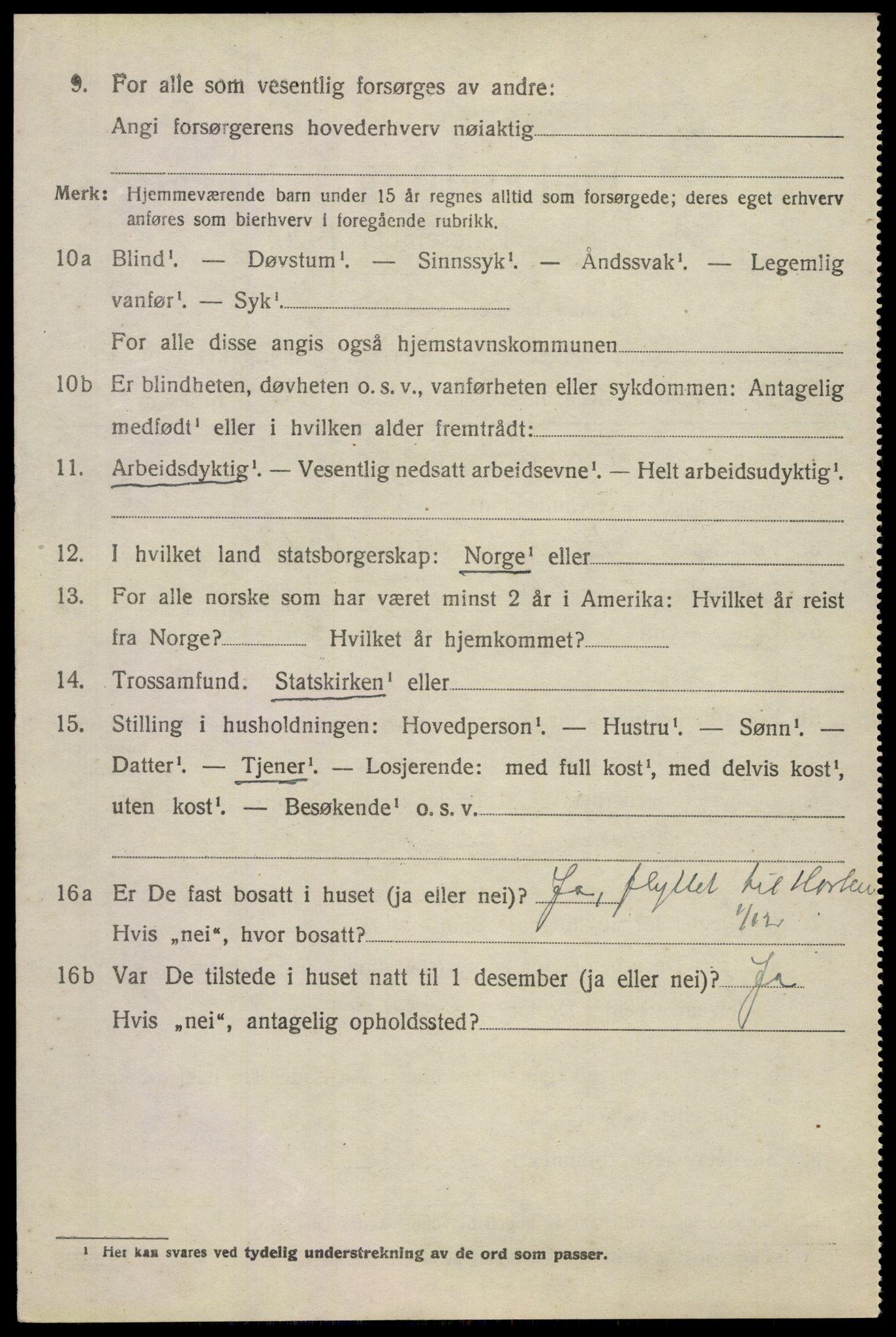 SAKO, 1920 census for Ramnes, 1920, p. 4325