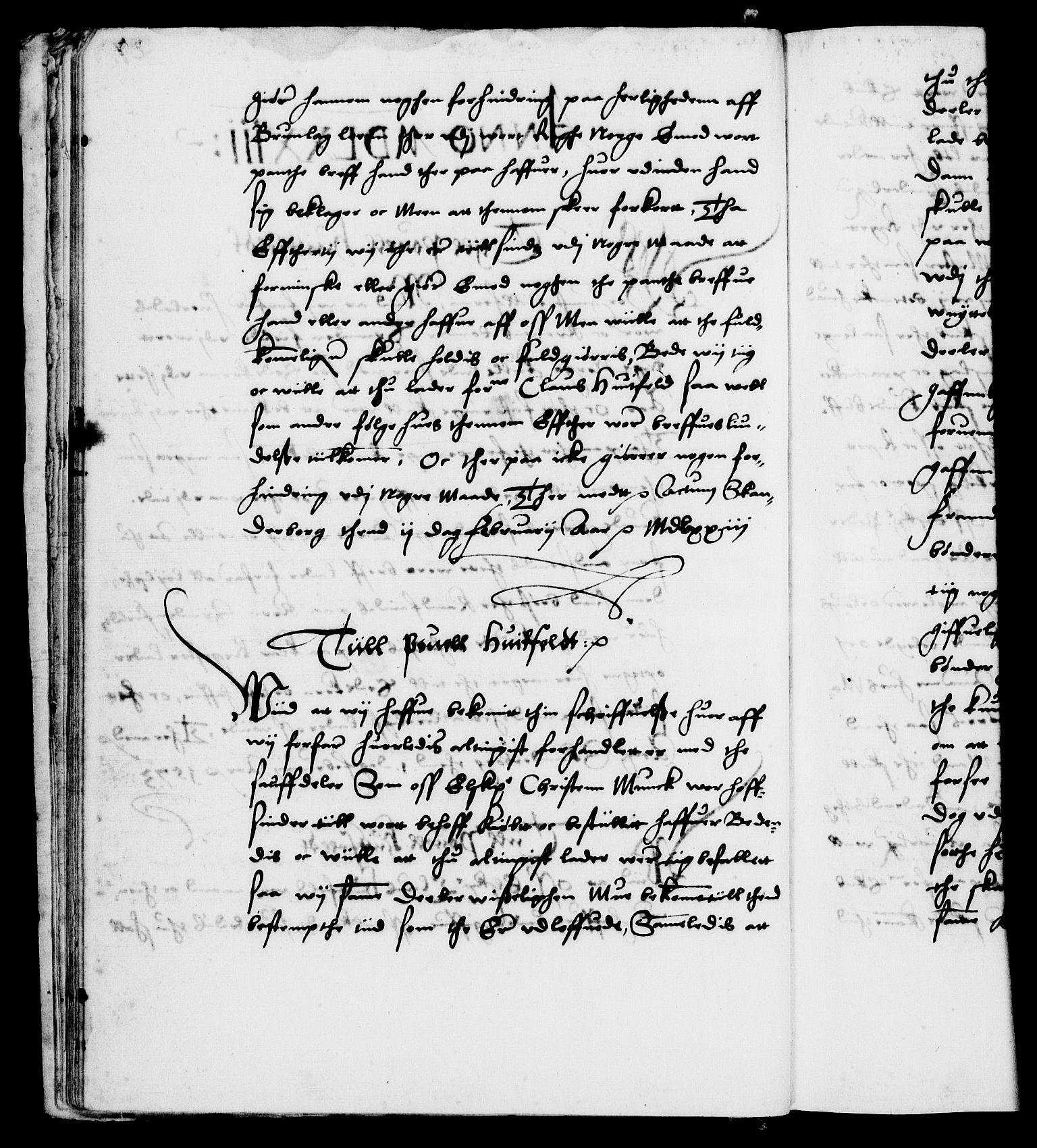 Danske Kanselli 1572-1799, AV/RA-EA-3023/F/Fc/Fca/Fcab/L0001: Norske tegnelser (mikrofilm), 1572-1588, p. 27b