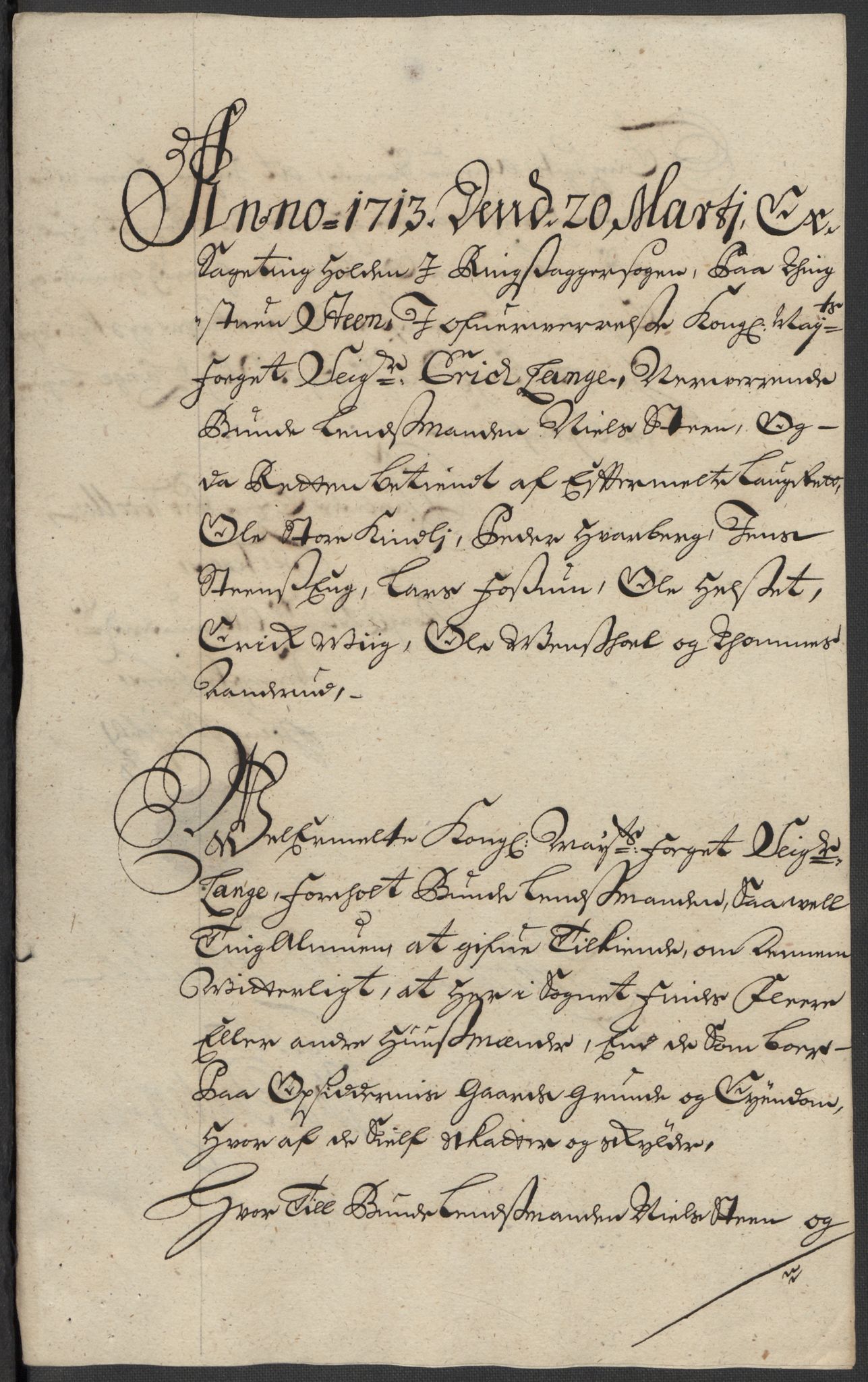 Rentekammeret inntil 1814, Reviderte regnskaper, Fogderegnskap, AV/RA-EA-4092/R16/L1050: Fogderegnskap Hedmark, 1713, p. 160