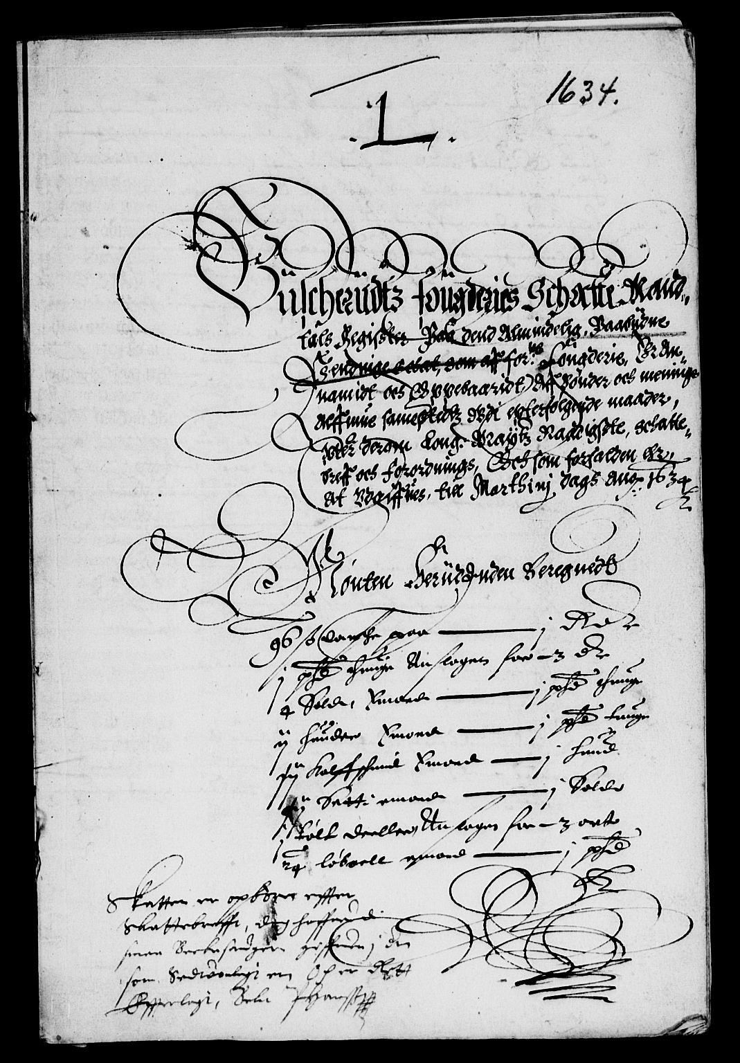 Rentekammeret inntil 1814, Reviderte regnskaper, Lensregnskaper, AV/RA-EA-5023/R/Rb/Rba/L0120: Akershus len, 1634-1635