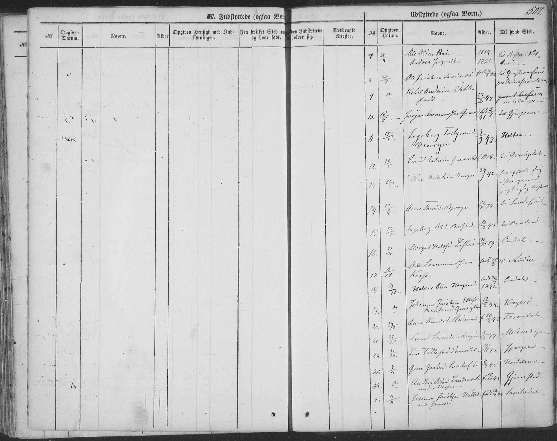 Seljord kirkebøker, SAKO/A-20/F/Fa/L012b: Parish register (official) no. I 12B, 1850-1865, p. 507