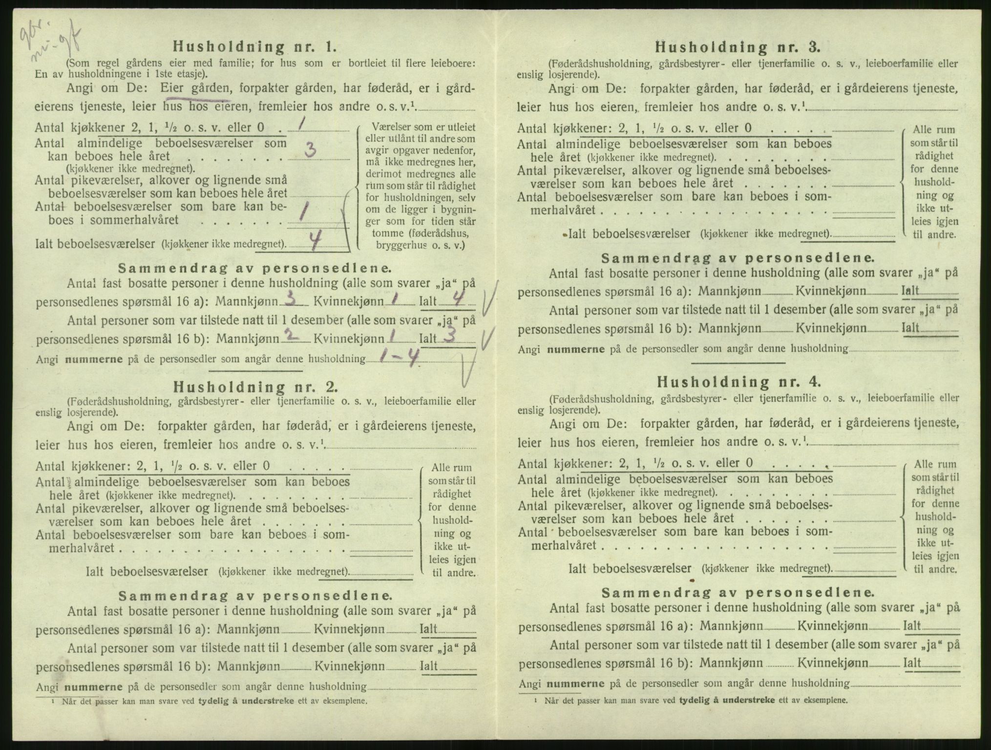 SAT, 1920 census for Syvde, 1920, p. 413