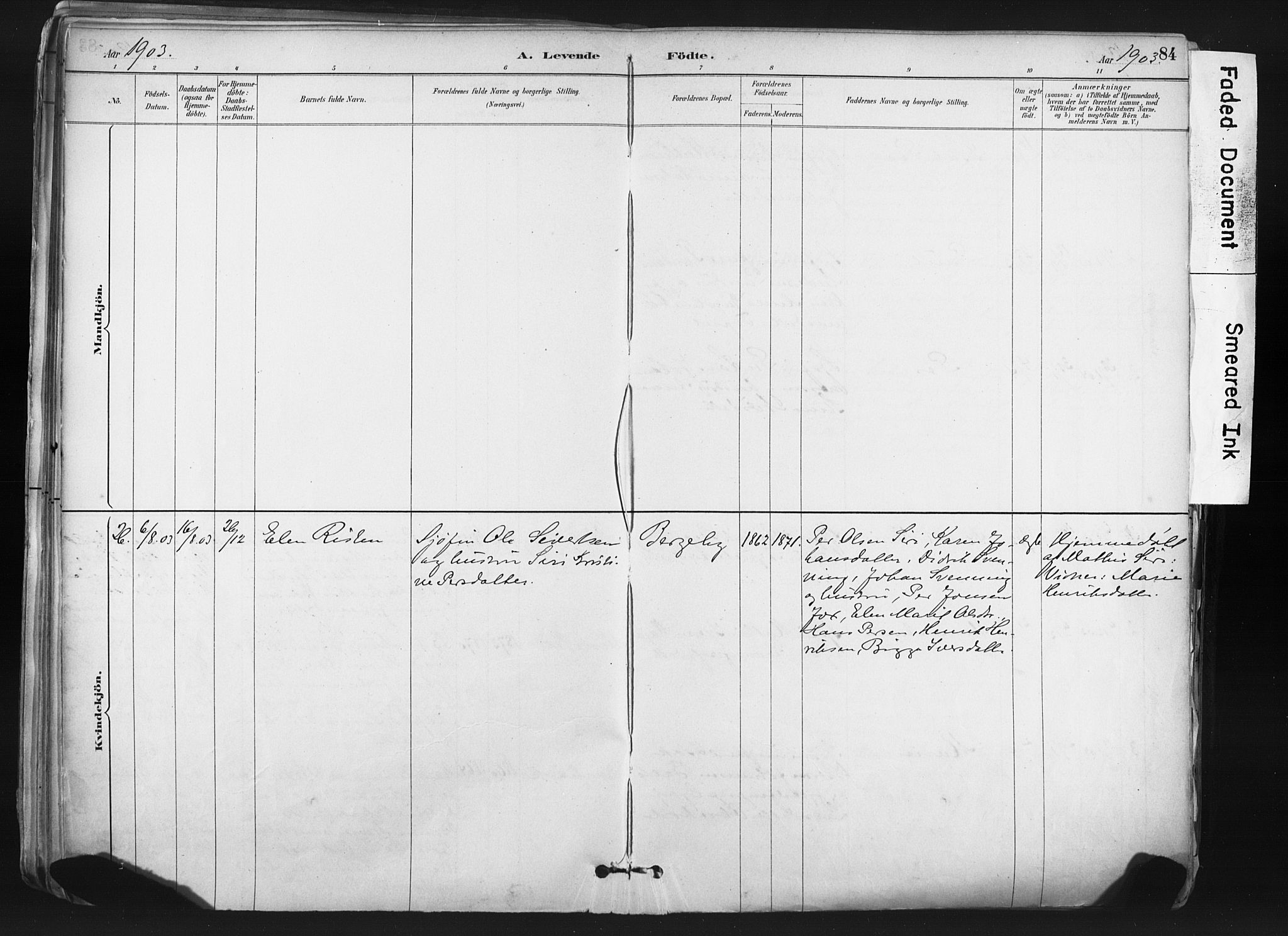 Nesseby sokneprestkontor, AV/SATØ-S-1330/H/Ha/L0006kirke: Parish register (official) no. 6, 1885-1985, p. 84