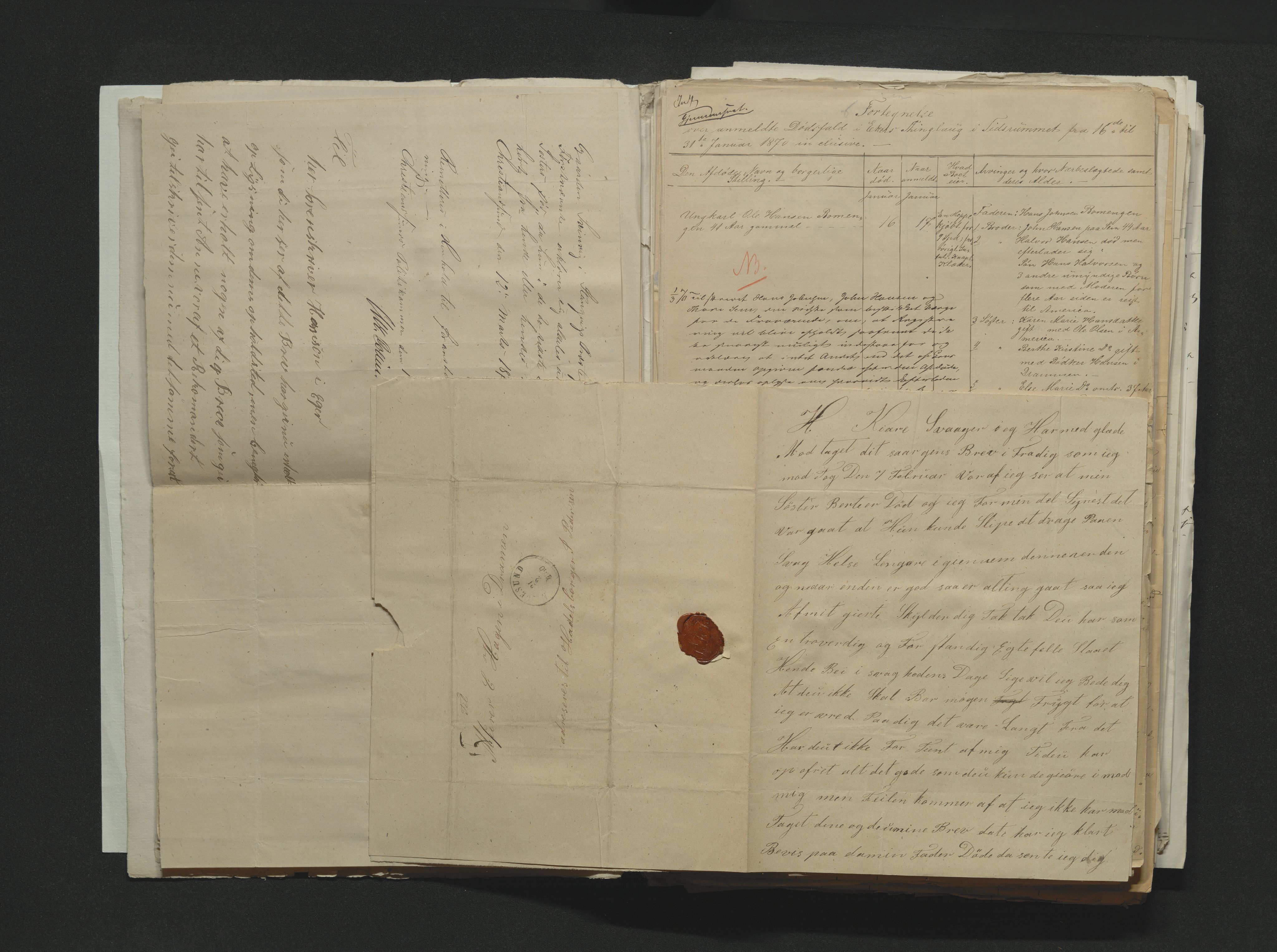 Eiker, Modum og Sigdal sorenskriveri, AV/SAKO-A-123/H/Ha/Hab/L0013: Dødsfallsmeldinger, 1870-1873, p. 13
