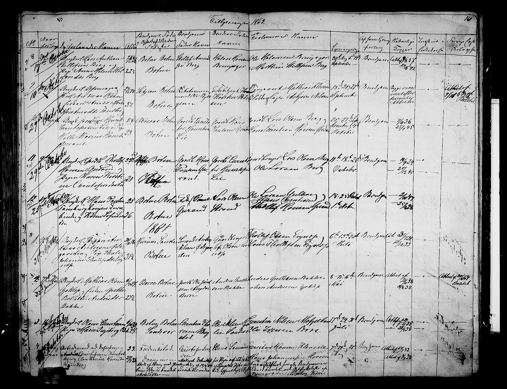 Botne kirkebøker, SAKO/A-340/G/Ga/L0001: Parish register (copy) no. I 1, 1854-1867, p. 120