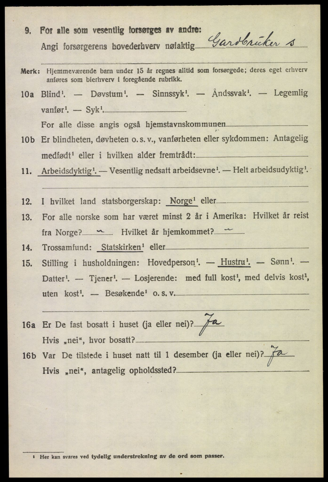 SAH, 1920 census for Eidskog, 1920, p. 3694