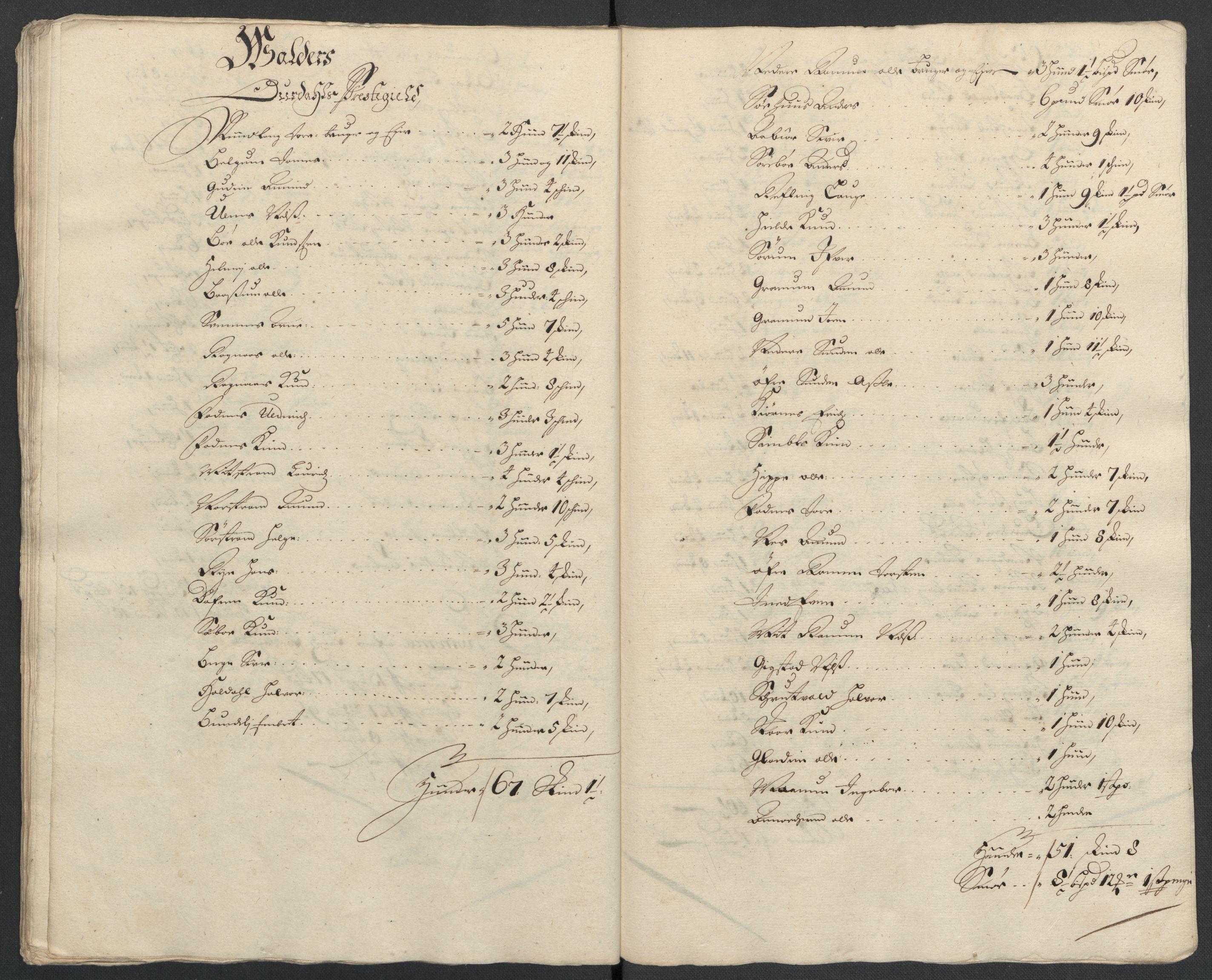 Rentekammeret inntil 1814, Reviderte regnskaper, Fogderegnskap, AV/RA-EA-4092/R18/L1303: Fogderegnskap Hadeland, Toten og Valdres, 1705, p. 108