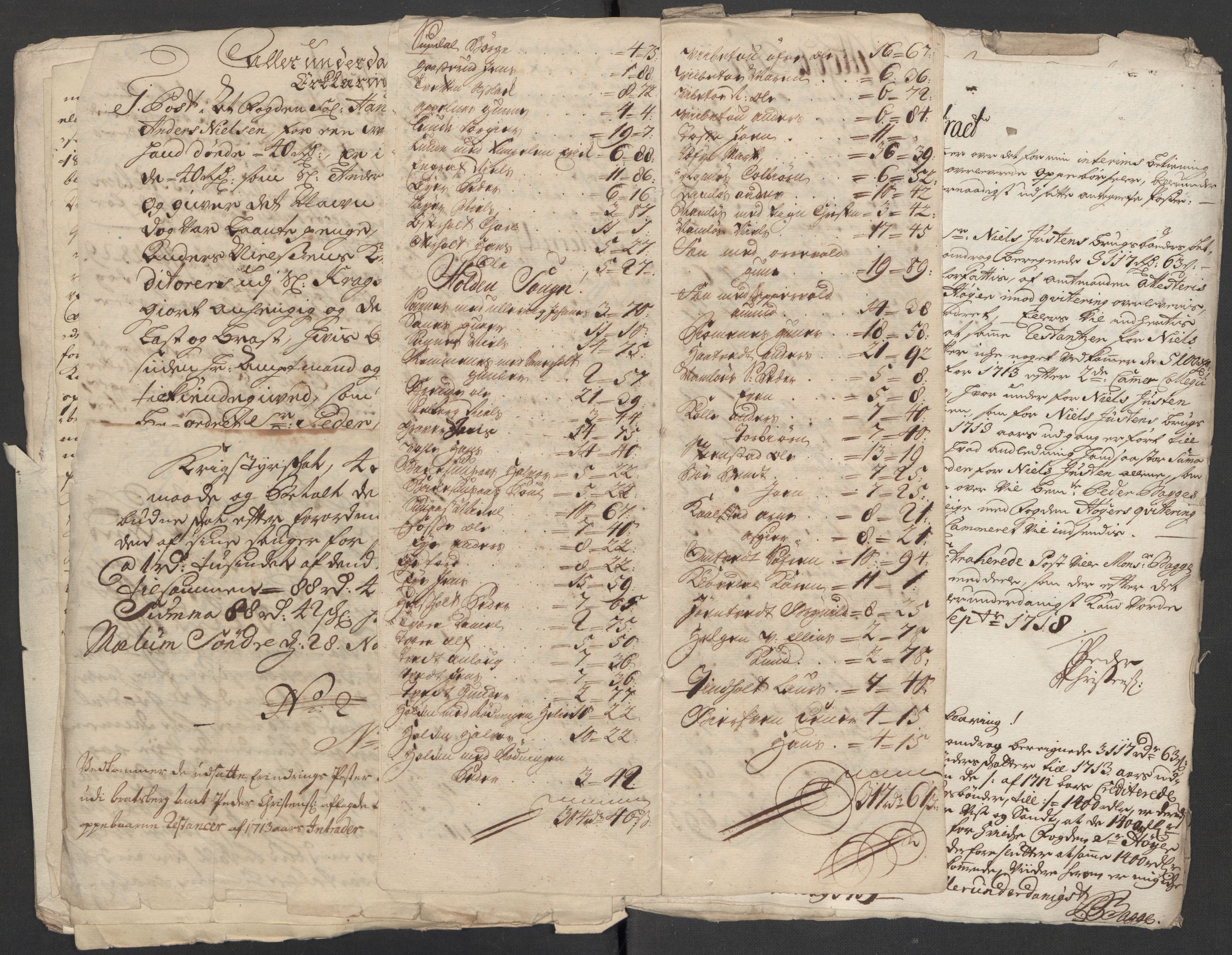 Rentekammeret inntil 1814, Reviderte regnskaper, Fogderegnskap, AV/RA-EA-4092/R36/L2125: Fogderegnskap Øvre og Nedre Telemark og Bamble, 1713, p. 318