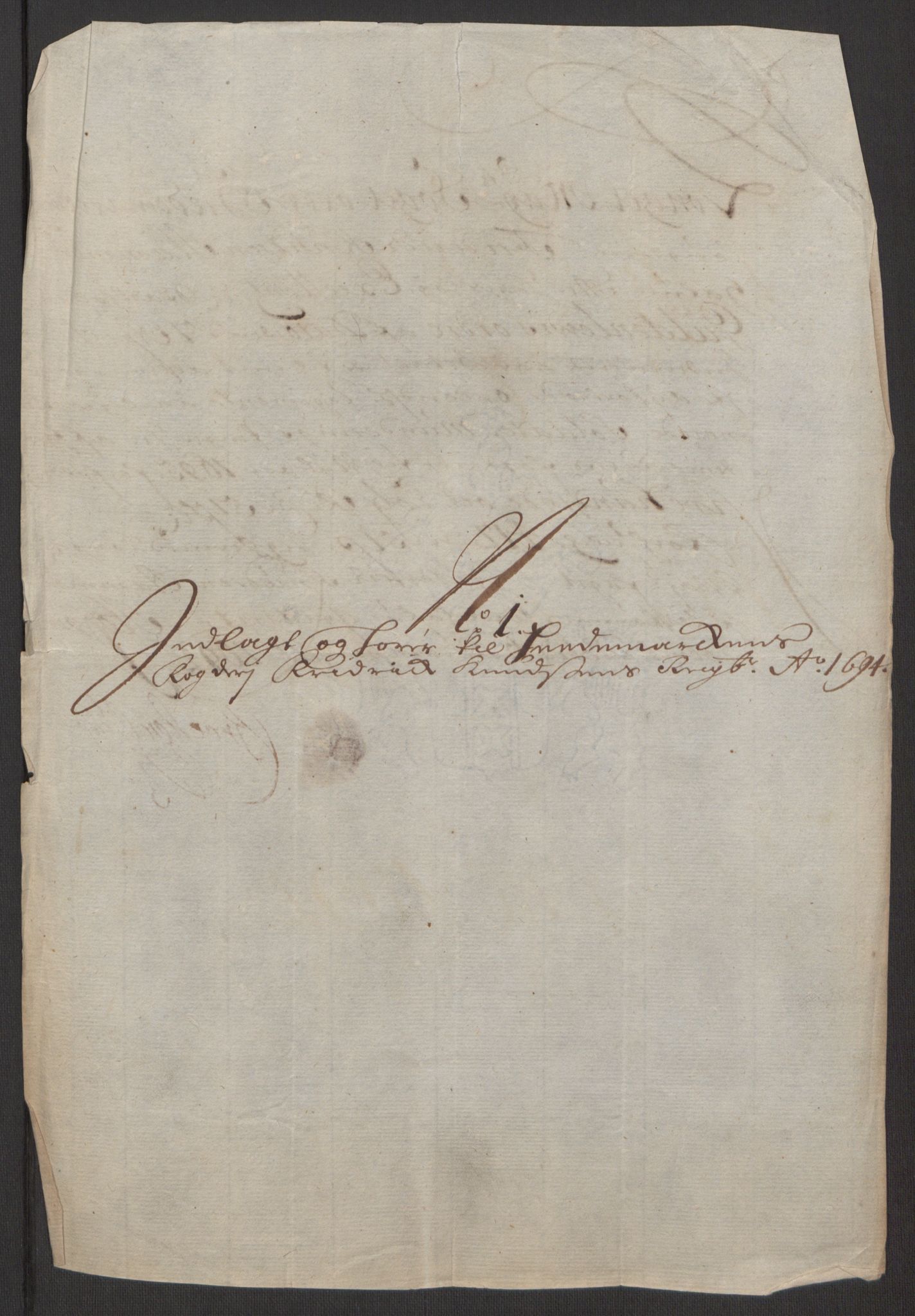 Rentekammeret inntil 1814, Reviderte regnskaper, Fogderegnskap, RA/EA-4092/R16/L1035: Fogderegnskap Hedmark, 1694, p. 111