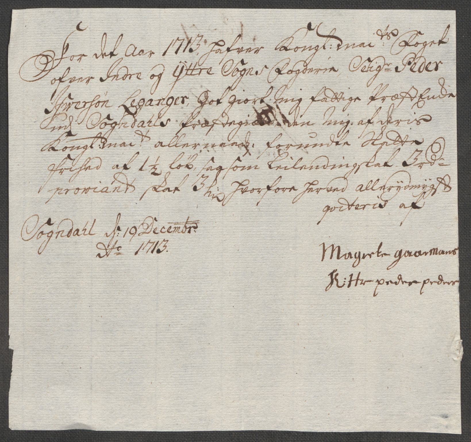 Rentekammeret inntil 1814, Reviderte regnskaper, Fogderegnskap, AV/RA-EA-4092/R52/L3319: Fogderegnskap Sogn, 1713-1714, p. 399