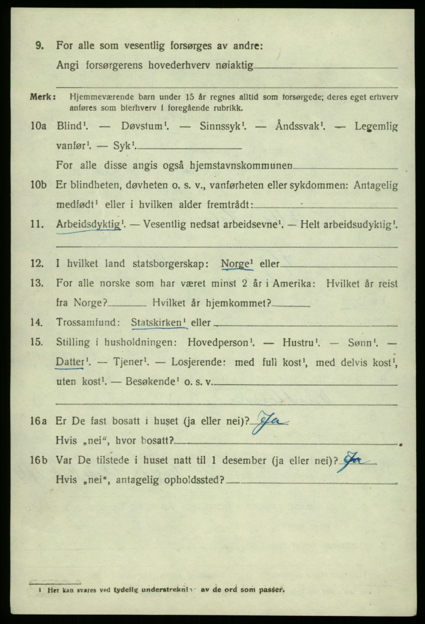 SAB, 1920 census for Laksevåg, 1920, p. 3797