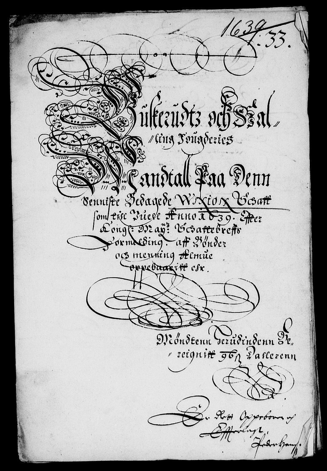 Rentekammeret inntil 1814, Reviderte regnskaper, Lensregnskaper, RA/EA-5023/R/Rb/Rba/L0147: Akershus len, 1639-1640