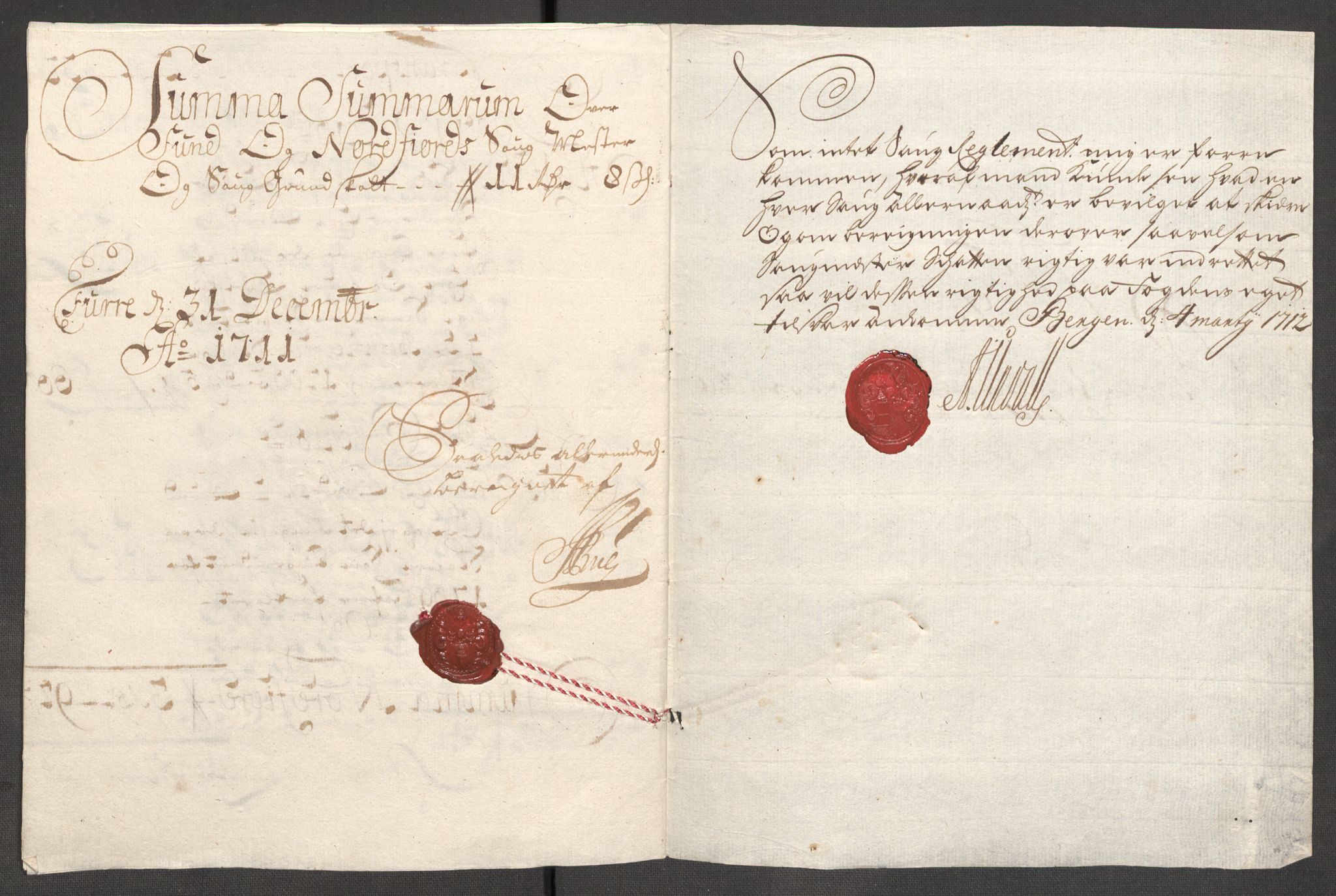 Rentekammeret inntil 1814, Reviderte regnskaper, Fogderegnskap, AV/RA-EA-4092/R53/L3433: Fogderegnskap Sunn- og Nordfjord, 1710-1711, p. 459