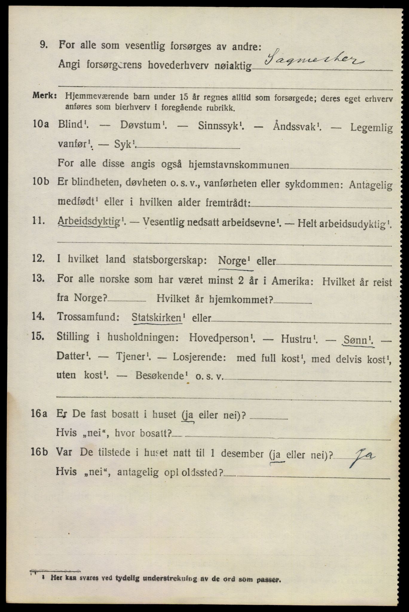 SAO, 1920 census for Fet, 1920, p. 2369