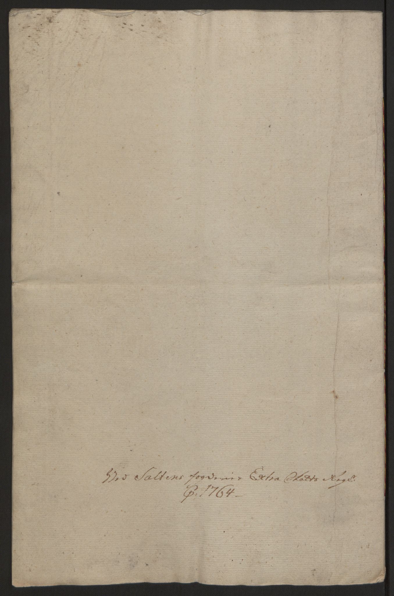 Rentekammeret inntil 1814, Reviderte regnskaper, Fogderegnskap, AV/RA-EA-4092/R66/L4670: Ekstraskatten Salten, 1762-1764, p. 416