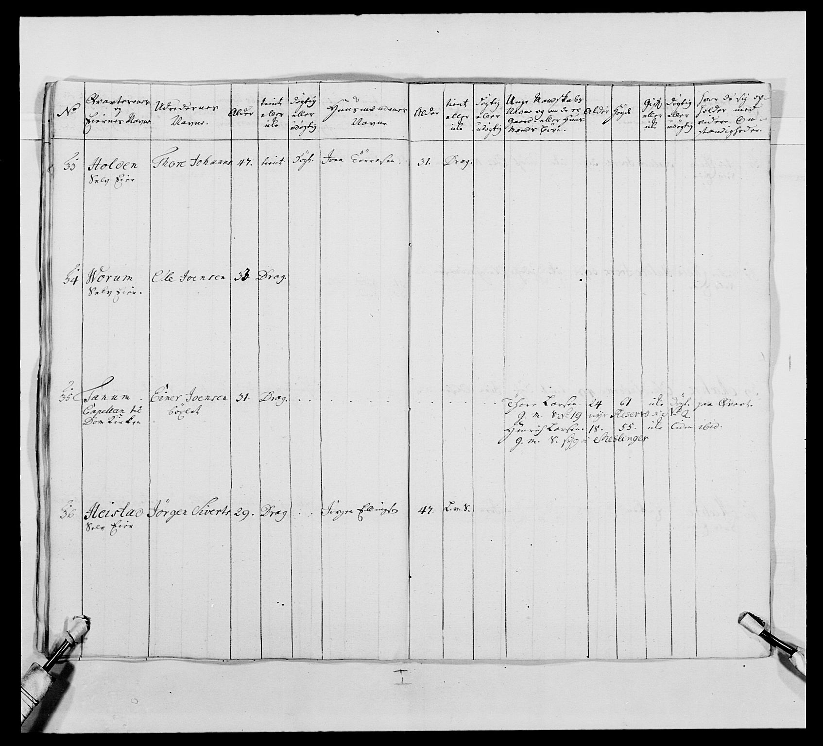 Kommanderende general (KG I) med Det norske krigsdirektorium, AV/RA-EA-5419/E/Ea/L0483: Nordafjelske dragonregiment, 1765-1767, p. 277