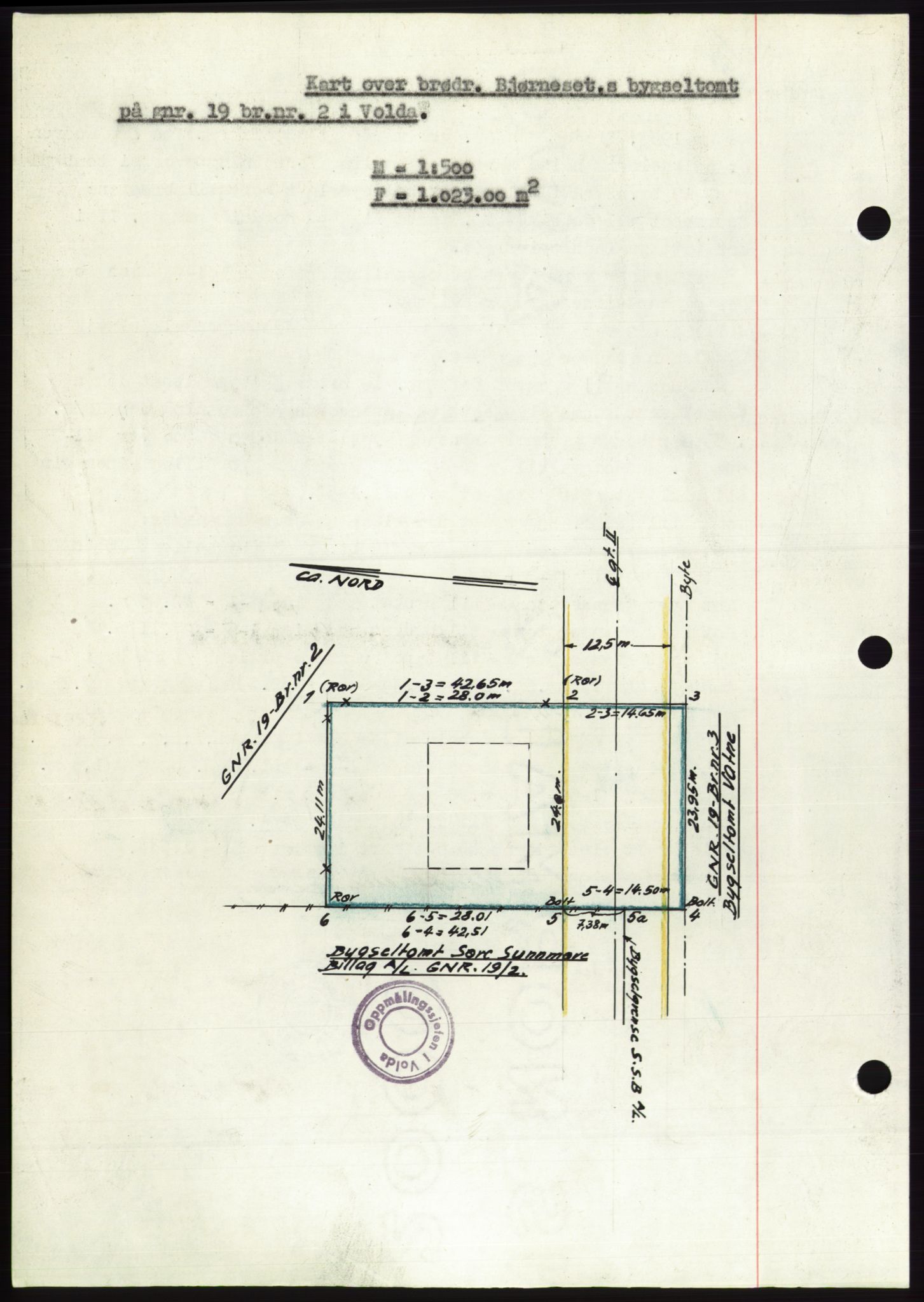 Søre Sunnmøre sorenskriveri, AV/SAT-A-4122/1/2/2C/L0095: Mortgage book no. 21A, 1953-1953, Diary no: : 1928/1953