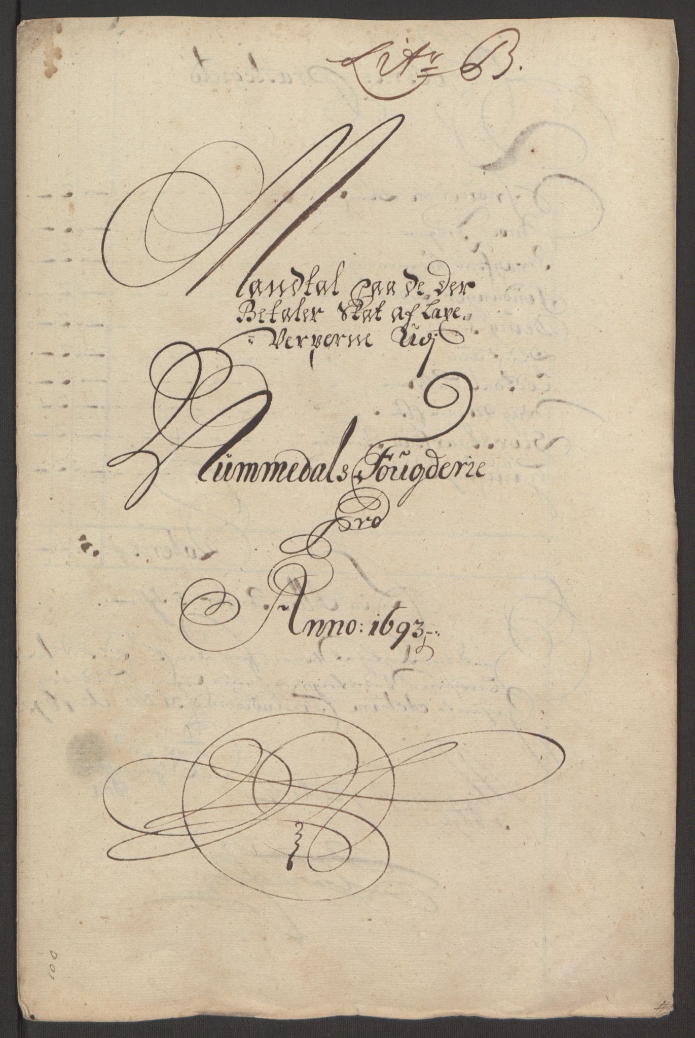 Rentekammeret inntil 1814, Reviderte regnskaper, Fogderegnskap, RA/EA-4092/R64/L4424: Fogderegnskap Namdal, 1692-1695, p. 240