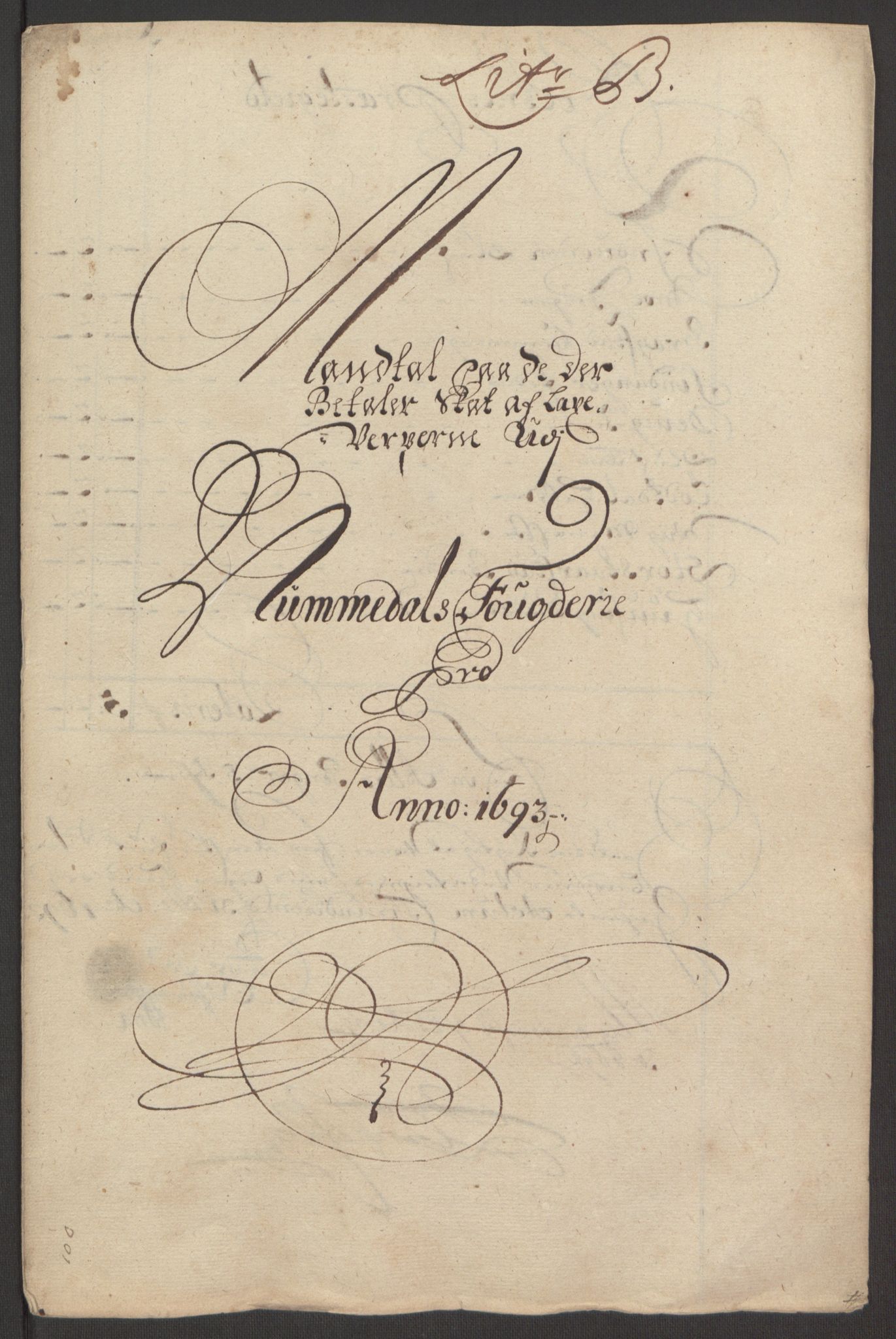 Rentekammeret inntil 1814, Reviderte regnskaper, Fogderegnskap, AV/RA-EA-4092/R64/L4424: Fogderegnskap Namdal, 1692-1695, p. 240