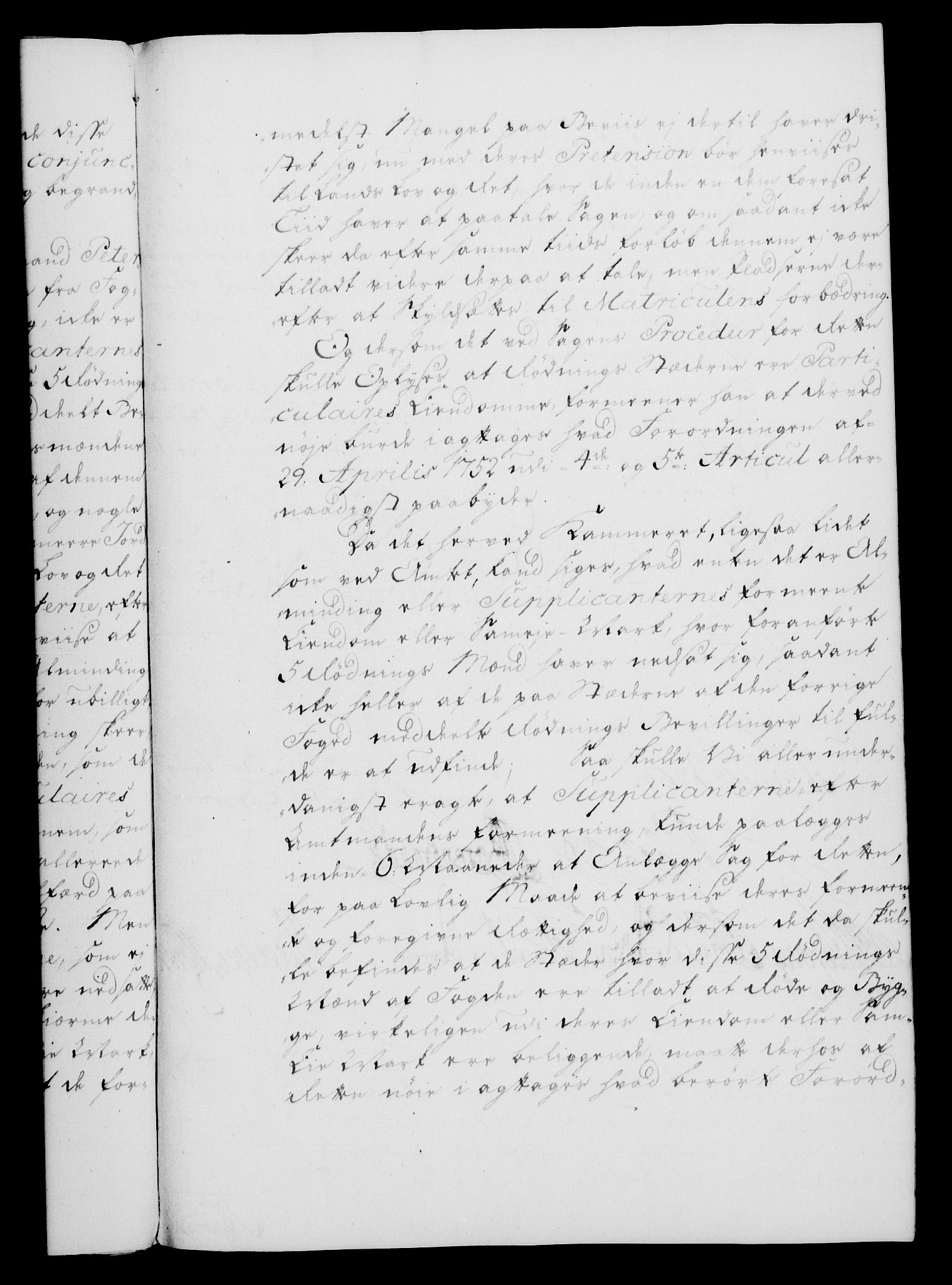 Rentekammeret, Kammerkanselliet, RA/EA-3111/G/Gf/Gfa/L0046: Norsk relasjons- og resolusjonsprotokoll (merket RK 52.46), 1764, p. 406
