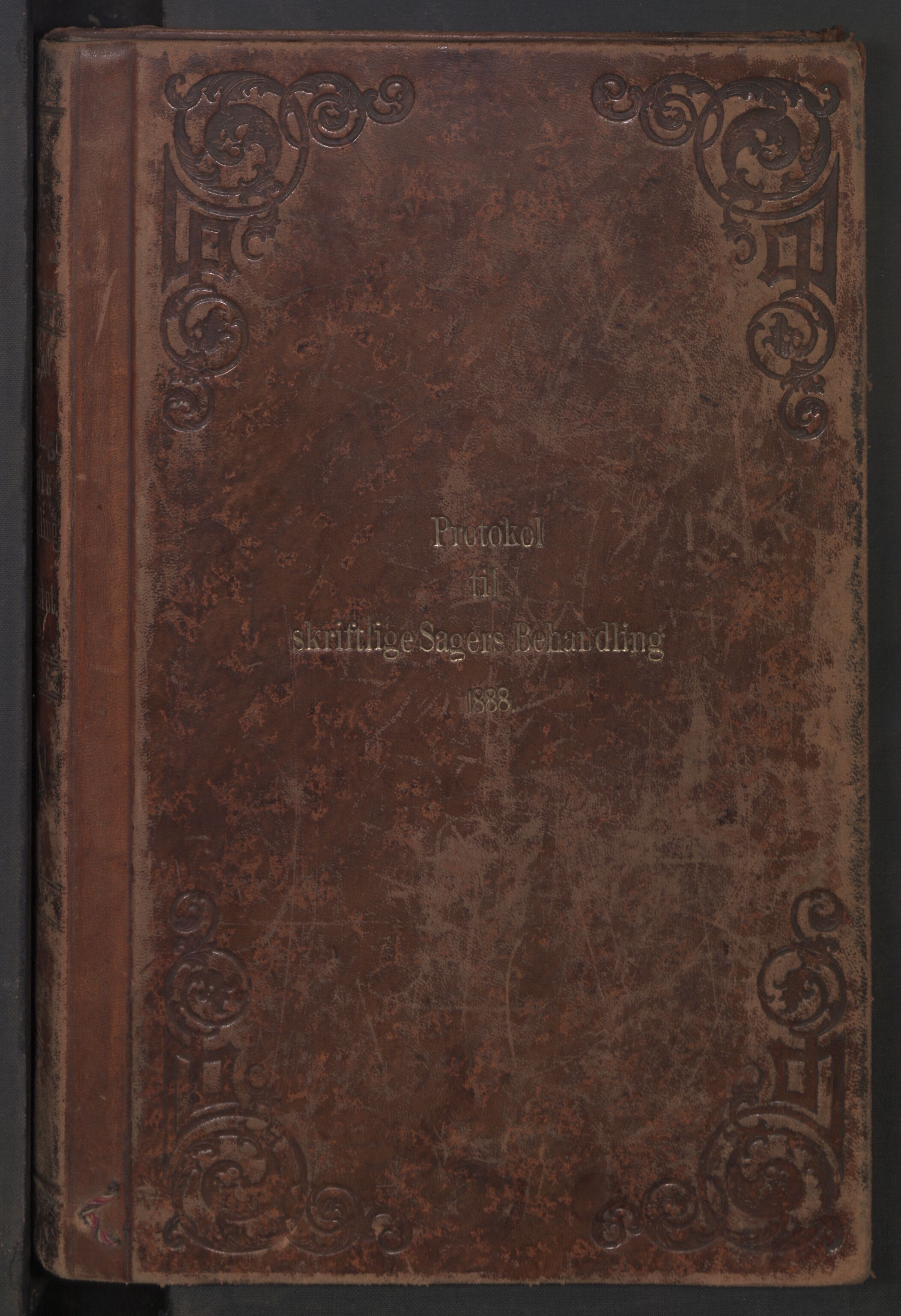 Høyesterett, AV/RA-S-1002/E/Ef/L0016: Protokoll over saker som gikk til skriftlig behandling, 1888-1892