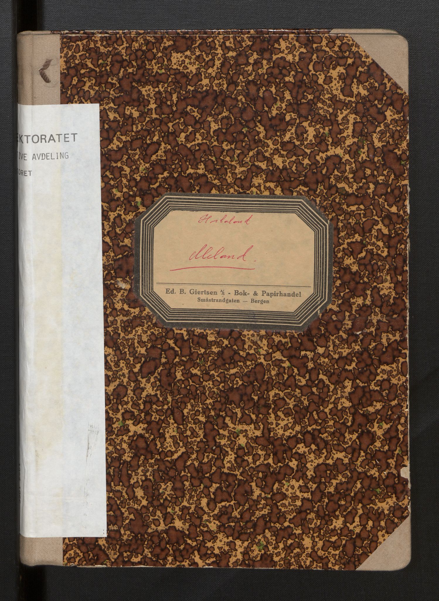 Fiskeridirektoratet - 1 Adm. ledelse - 13 Båtkontoret, AV/SAB-A-2003/I/Ia/Iah/L0093: 135.0832/2 Merkeprotokoll - Meland, 1963-1966