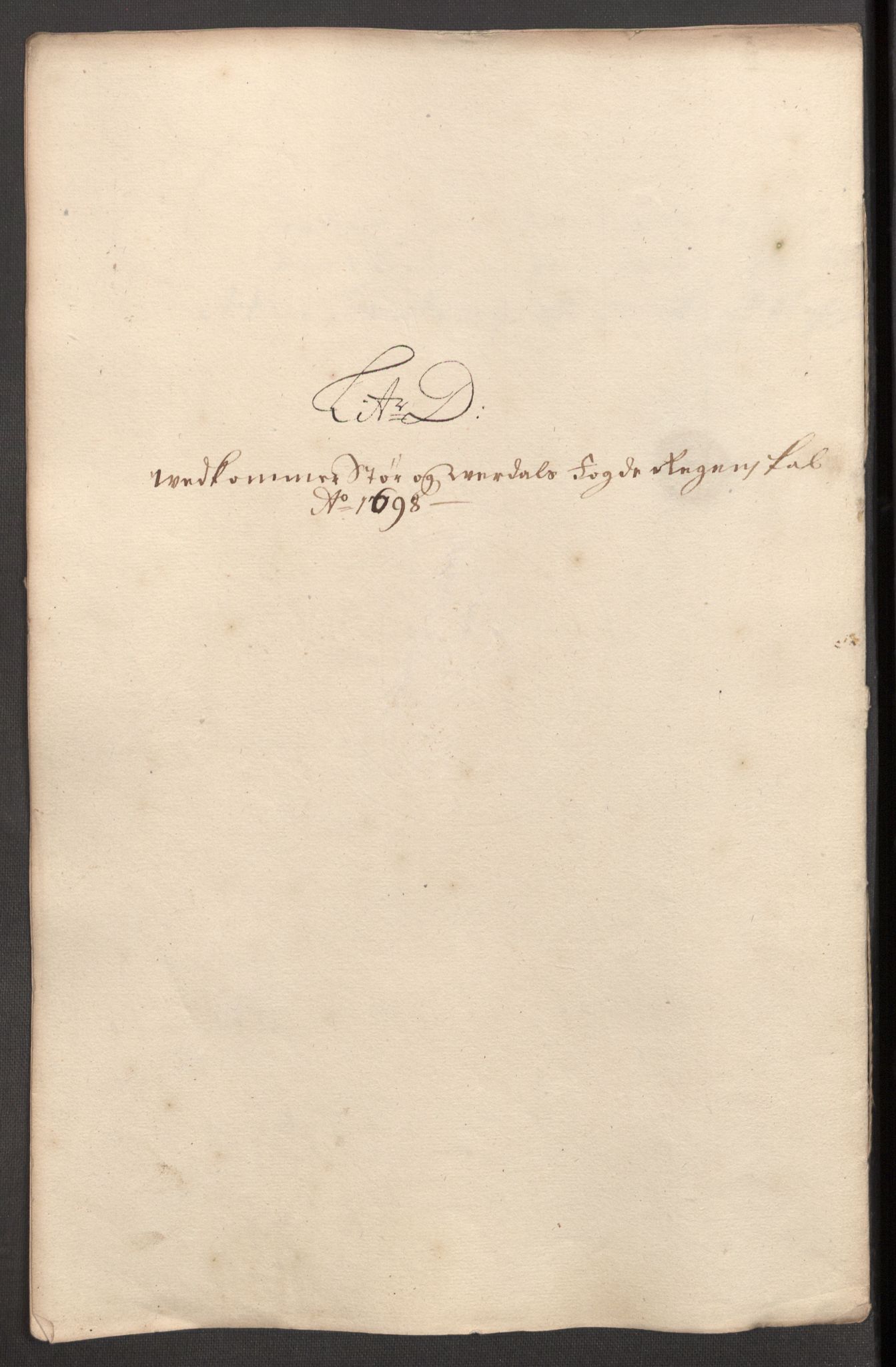 Rentekammeret inntil 1814, Reviderte regnskaper, Fogderegnskap, RA/EA-4092/R62/L4190: Fogderegnskap Stjørdal og Verdal, 1698, p. 132