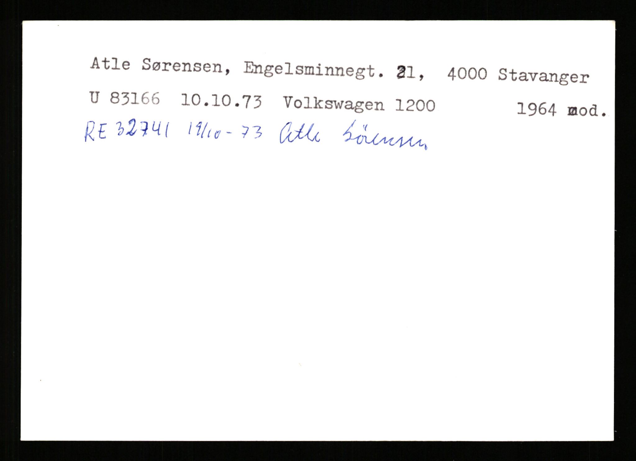 Stavanger trafikkstasjon, AV/SAST-A-101942/0/G/L0008: Registreringsnummer: 67519 - 84533, 1930-1971, p. 2928