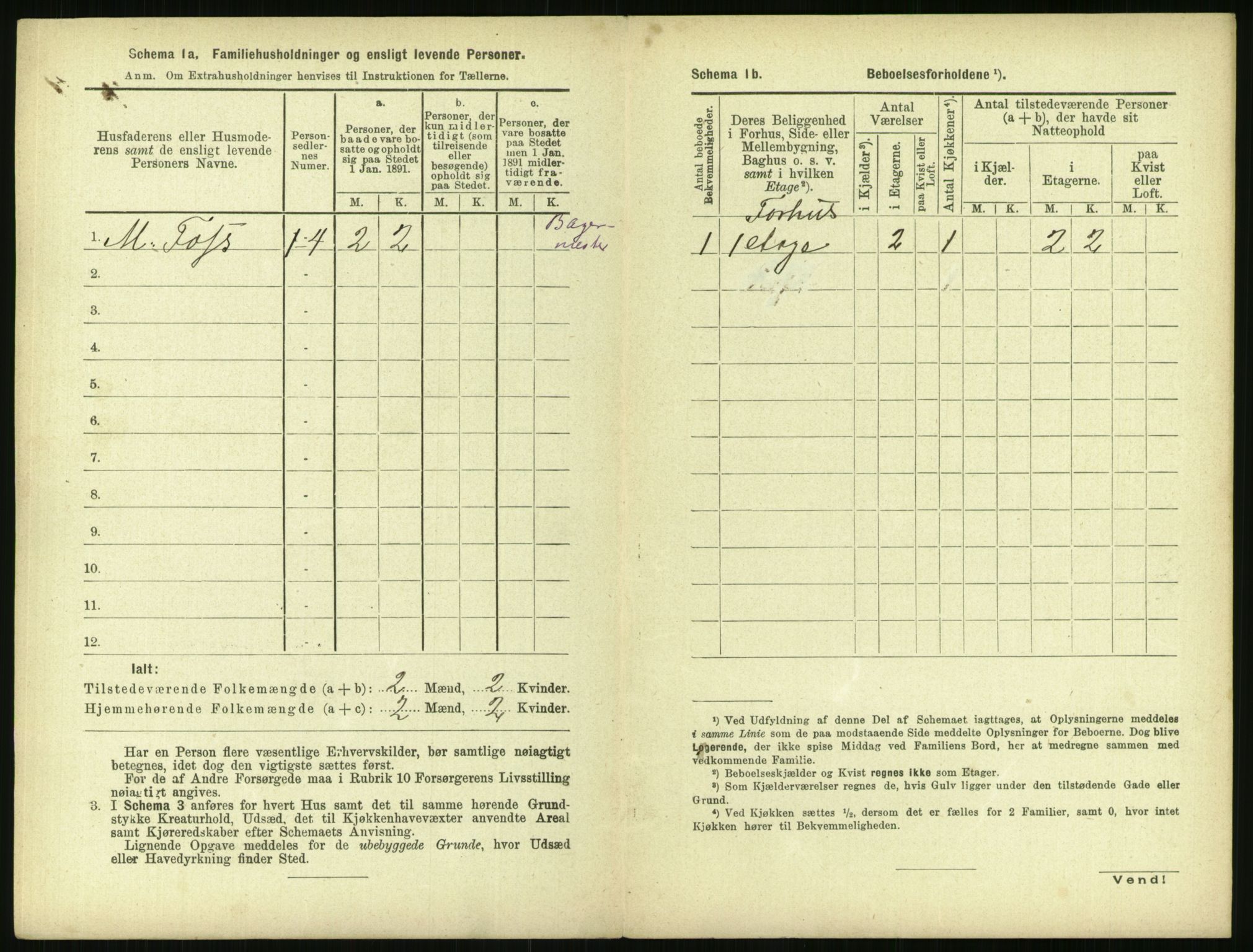 RA, 1891 census for 1103 Stavanger, 1891, p. 1480