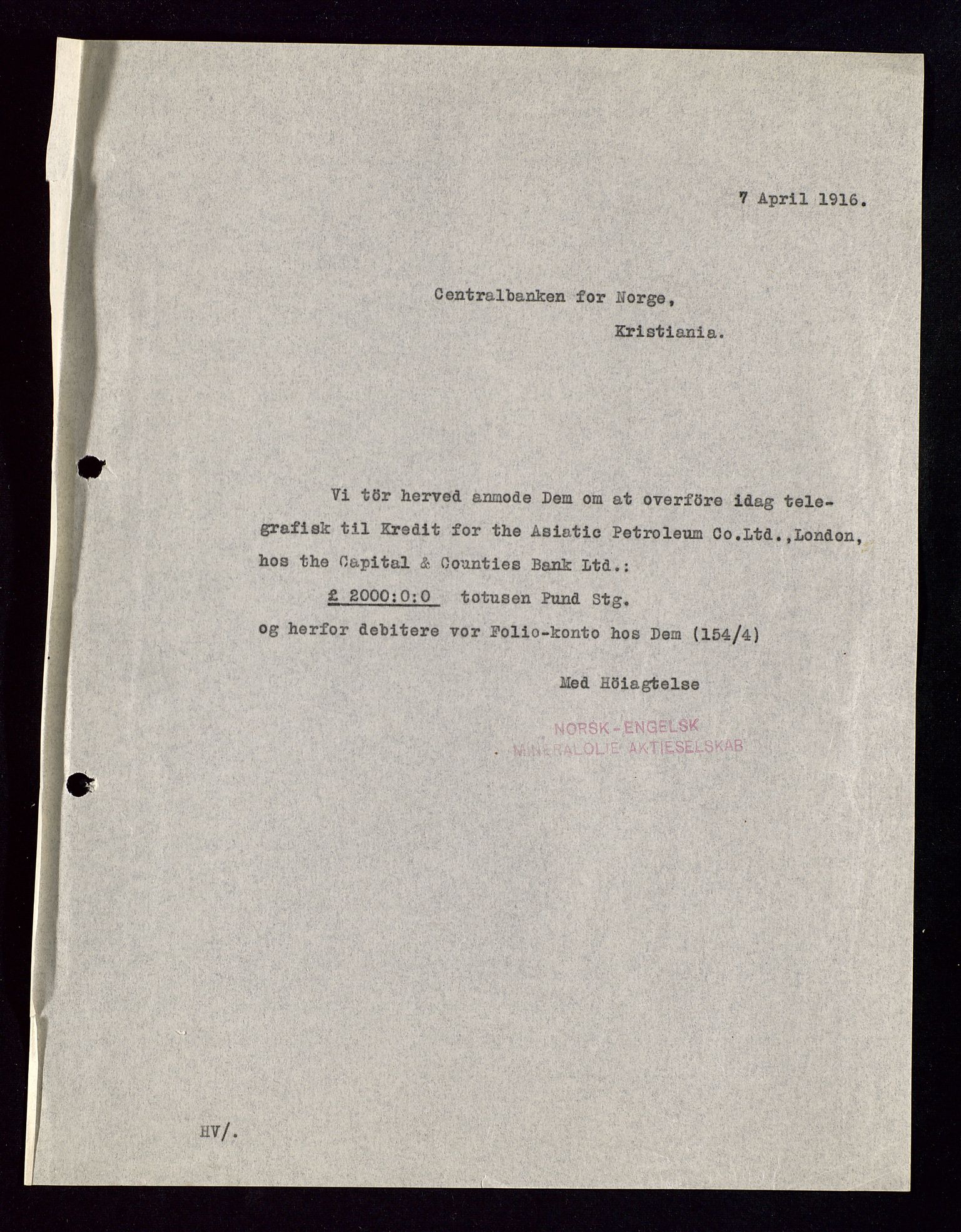 Pa 1521 - A/S Norske Shell, AV/SAST-A-101915/E/Ea/Eaa/L0002: Sjefskorrespondanse, 1917-1918, p. 183