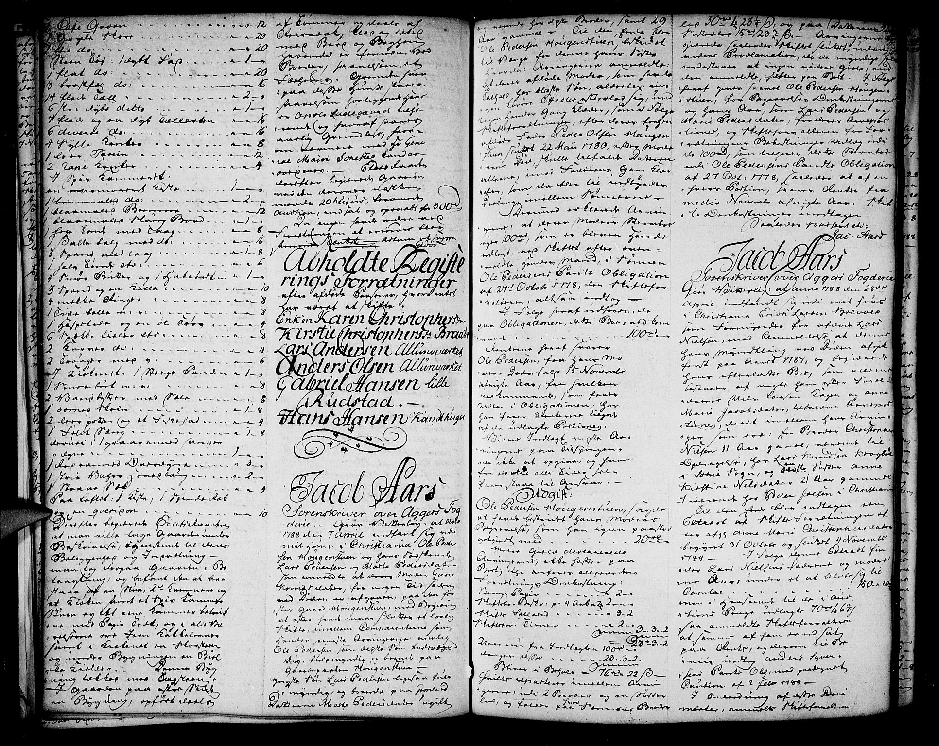 Aker sorenskriveri, AV/SAO-A-10895/H/Hb/L0014b: Skifteprotokoll, 1787-1792, p. 327b-328a