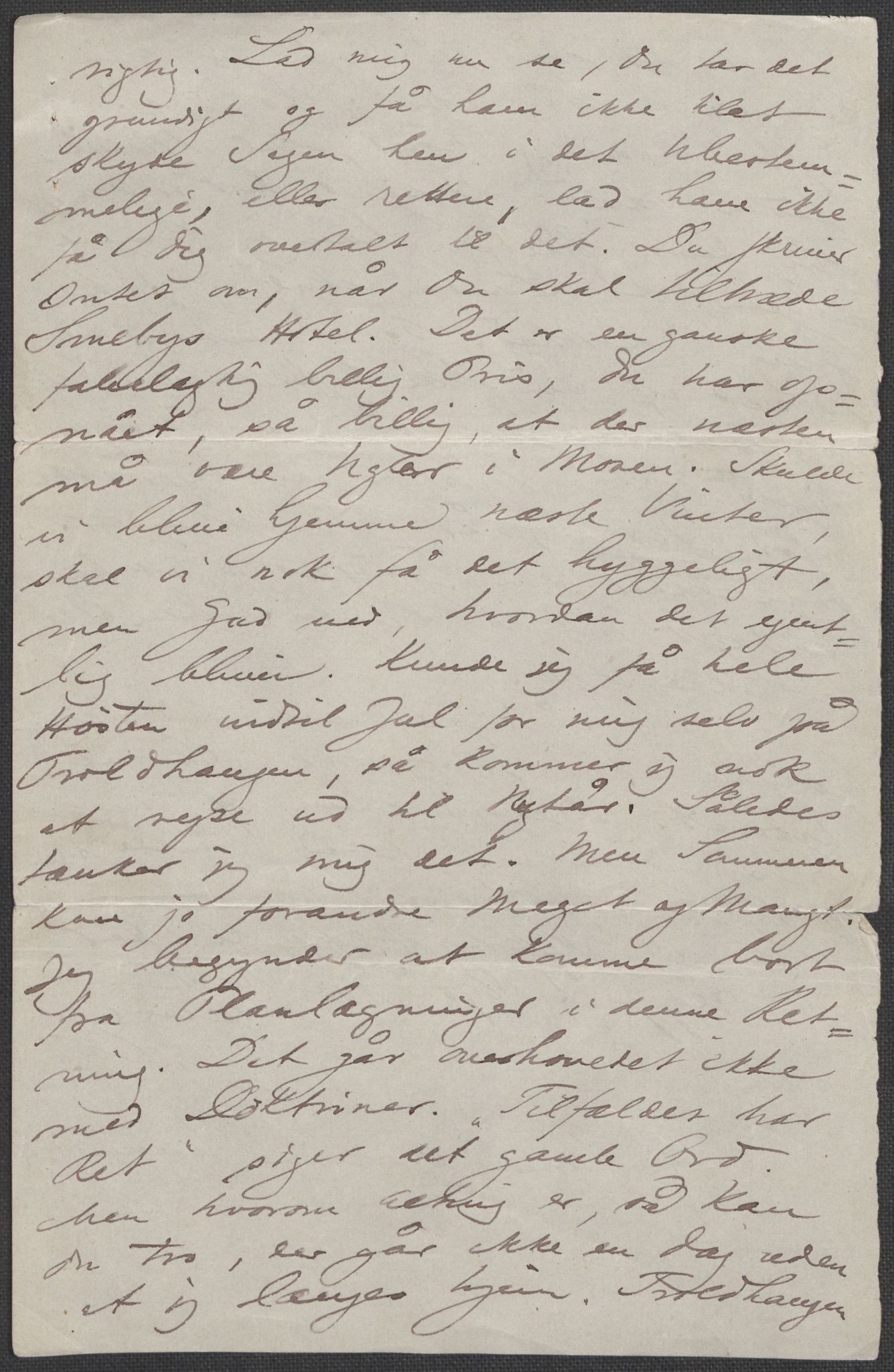 Beyer, Frants, AV/RA-PA-0132/F/L0001: Brev fra Edvard Grieg til Frantz Beyer og "En del optegnelser som kan tjene til kommentar til brevene" av Marie Beyer, 1872-1907, p. 260